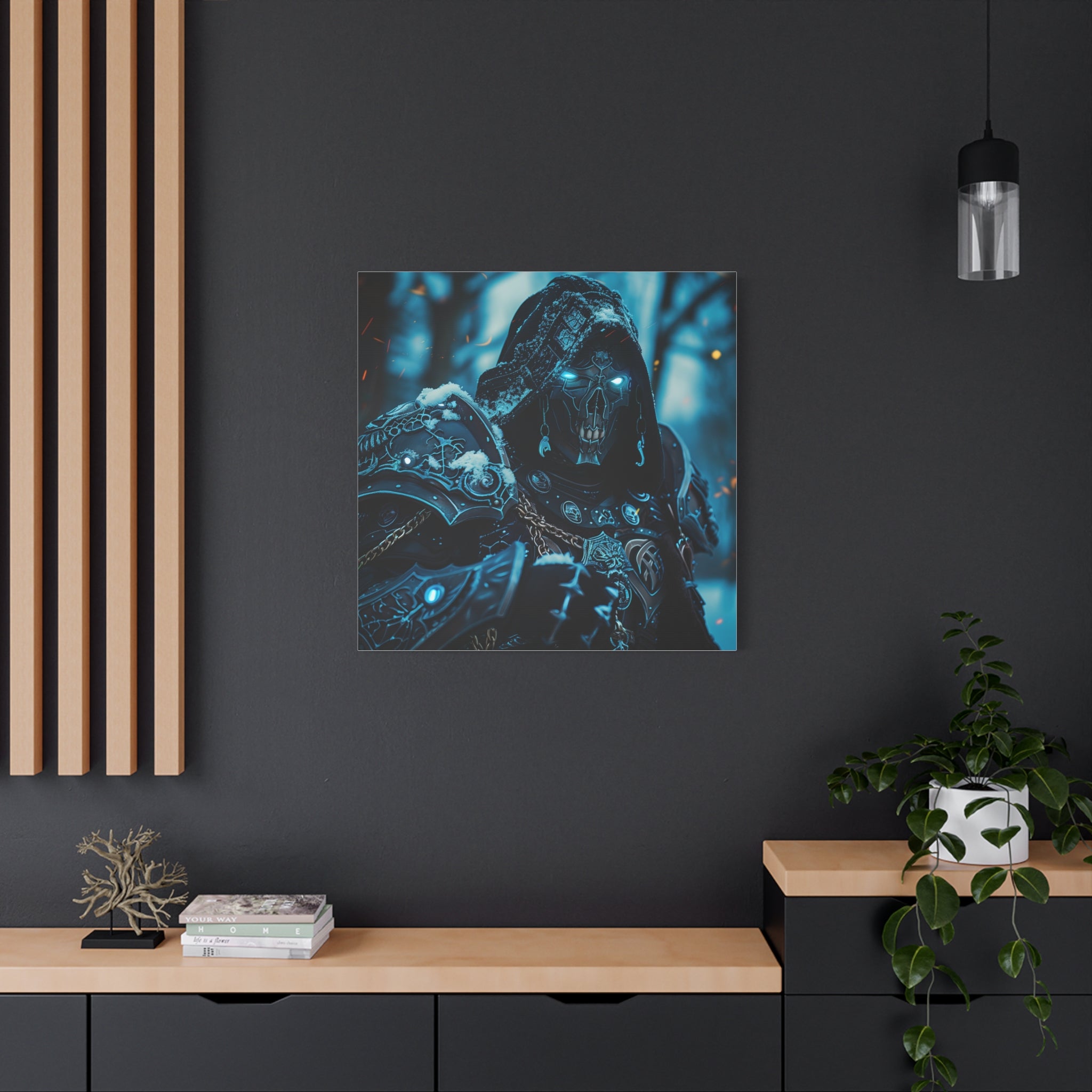 Fantasy Art Canvas - Dark Knight Decor
