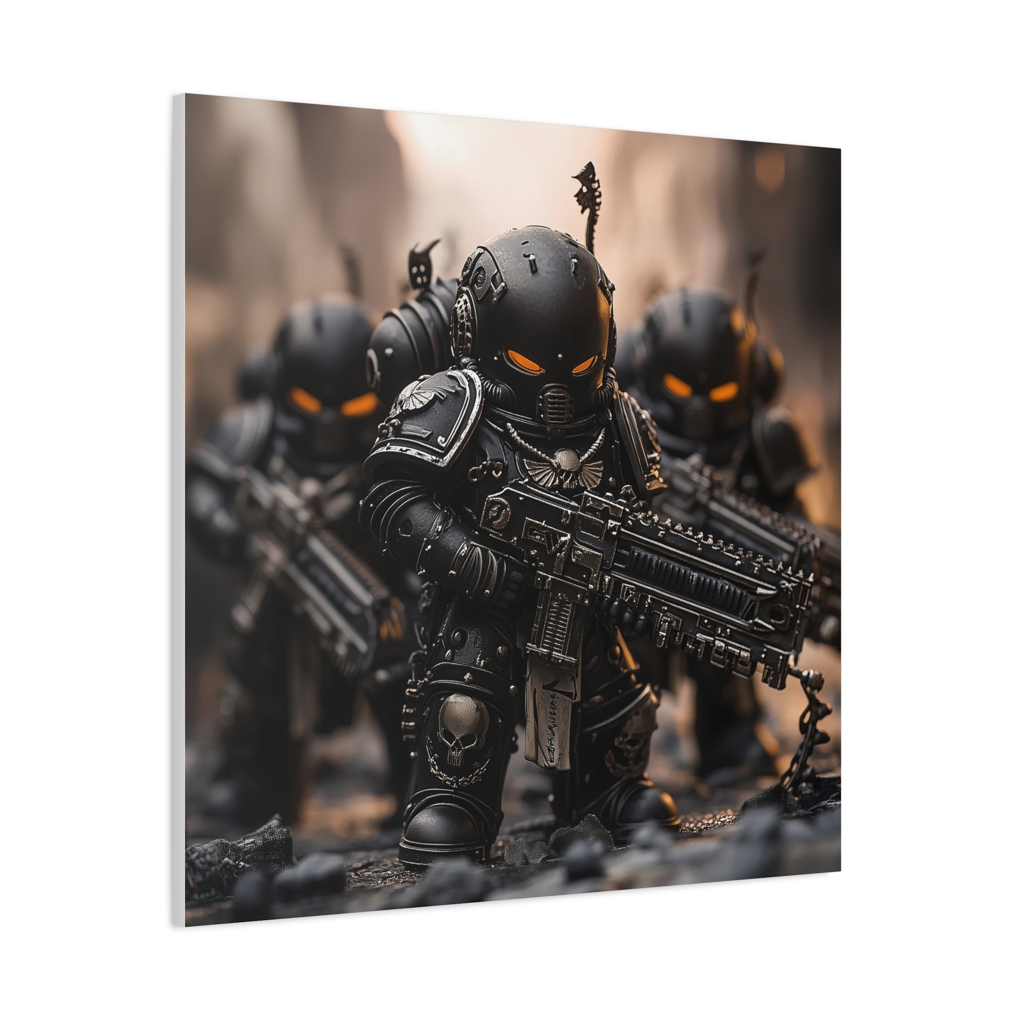 Warhammer 40K Baby Space Marine Troupe