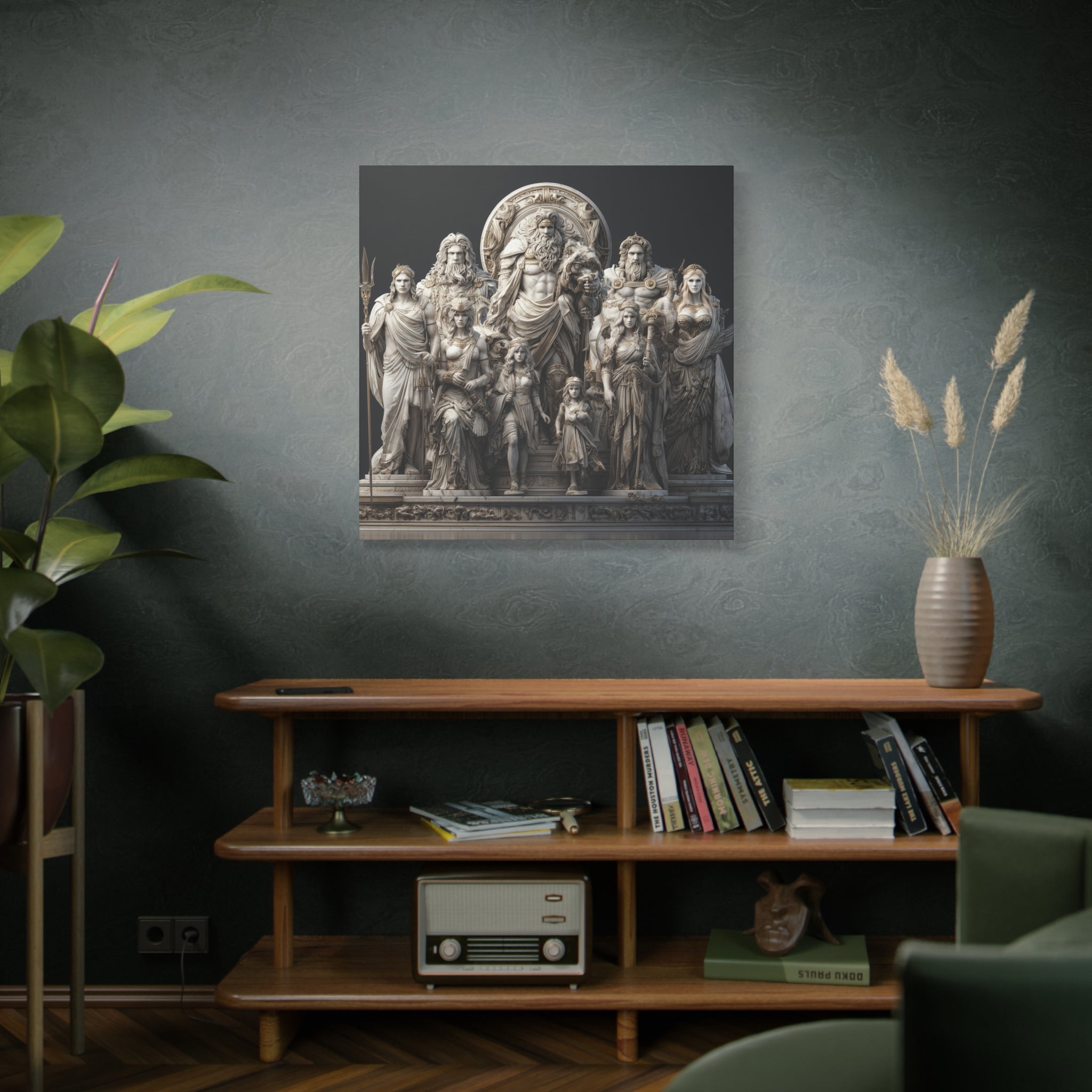 Mythical Gods Canvas Art - Stretched Wall Décor for Home & Office