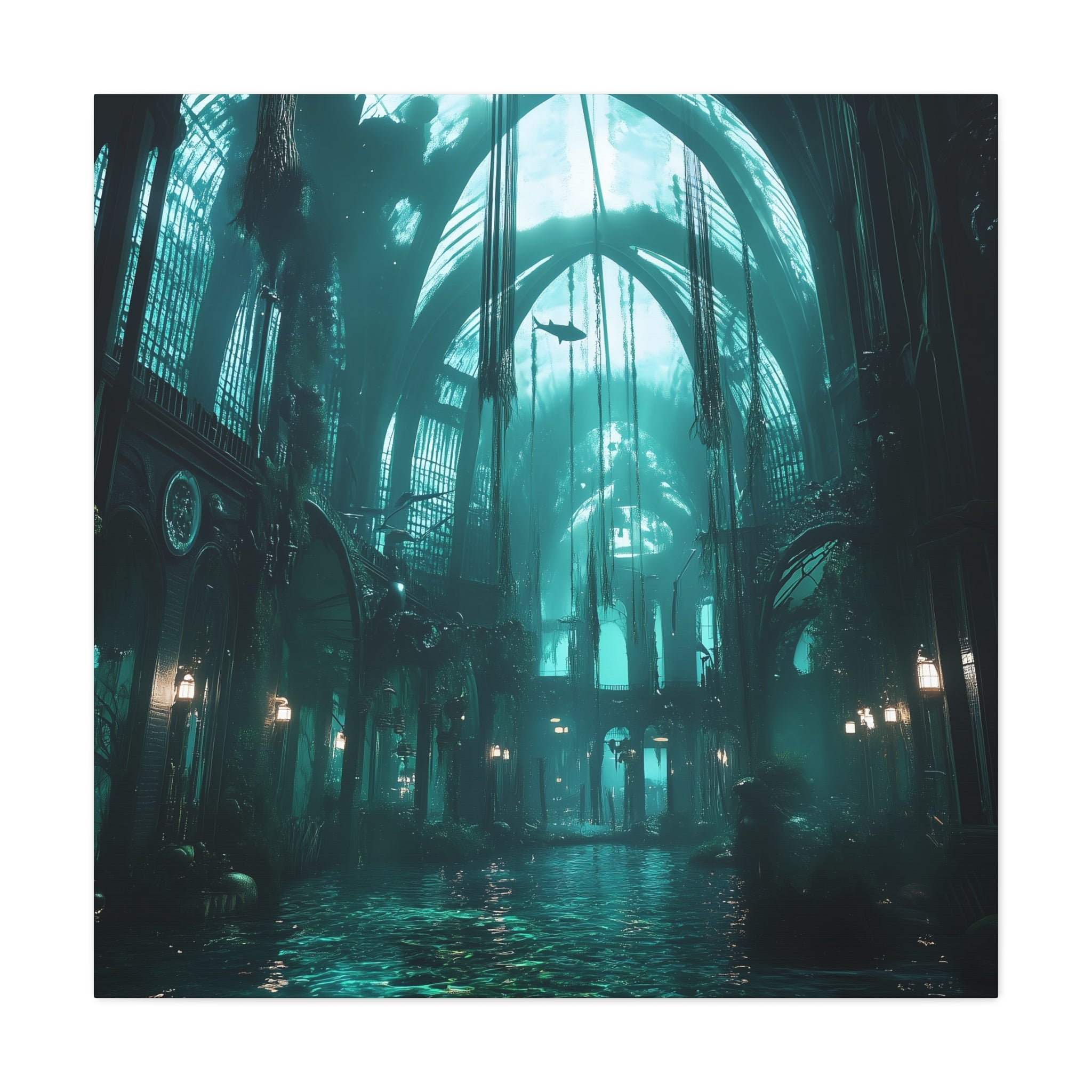 Bioshock Rapture Art - Enchanted Abandoned Hall