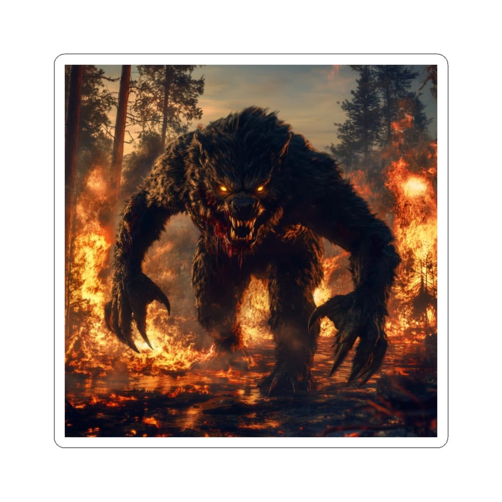 Werewolf Stickers - Ideal for Horror Fans