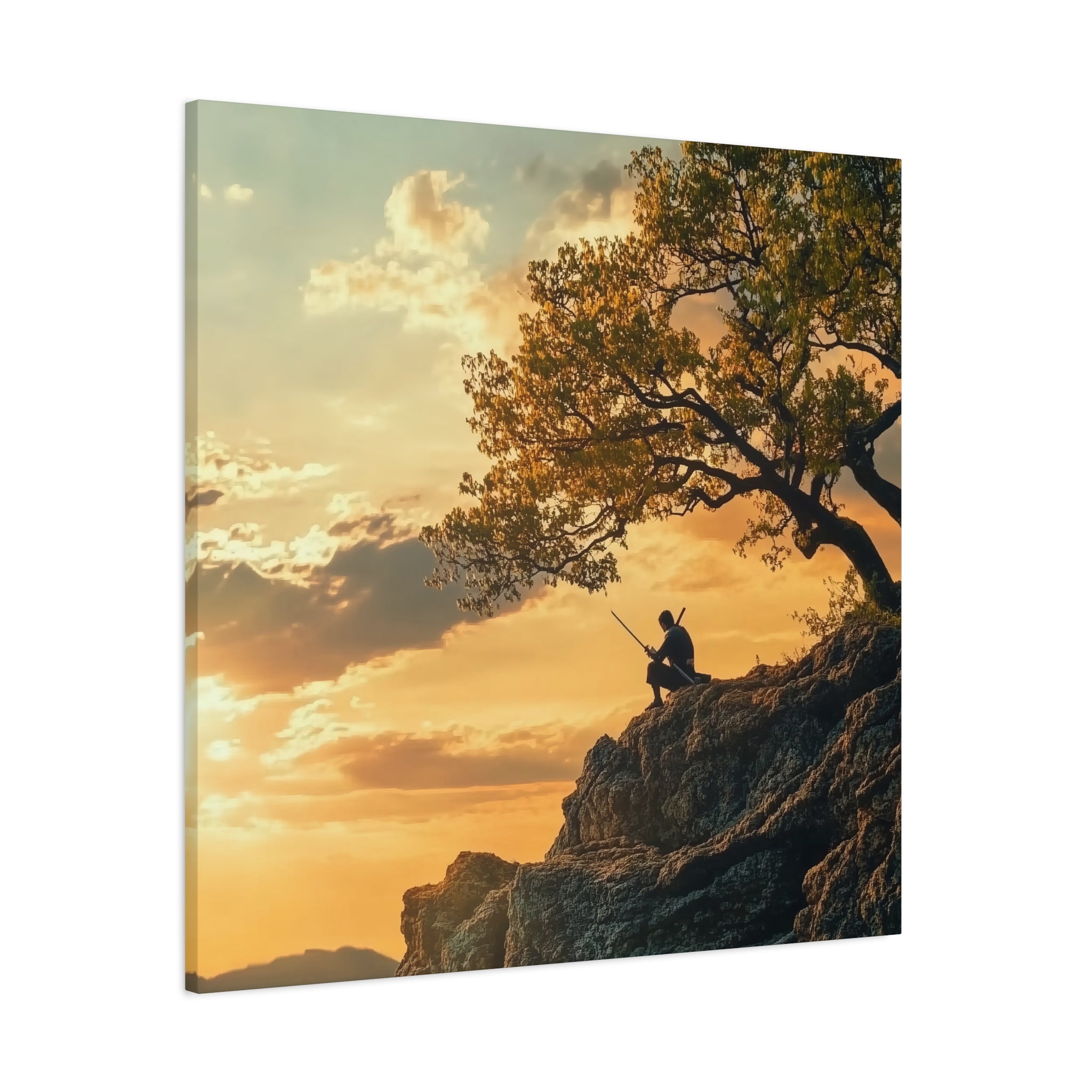 Nature-Inspired Serenity at Sunset Wall Art
