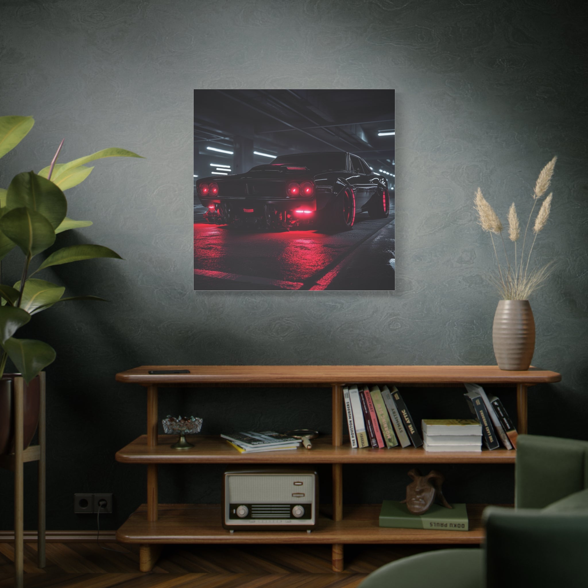 1964 Pontiac GTO with Red Neon Lights