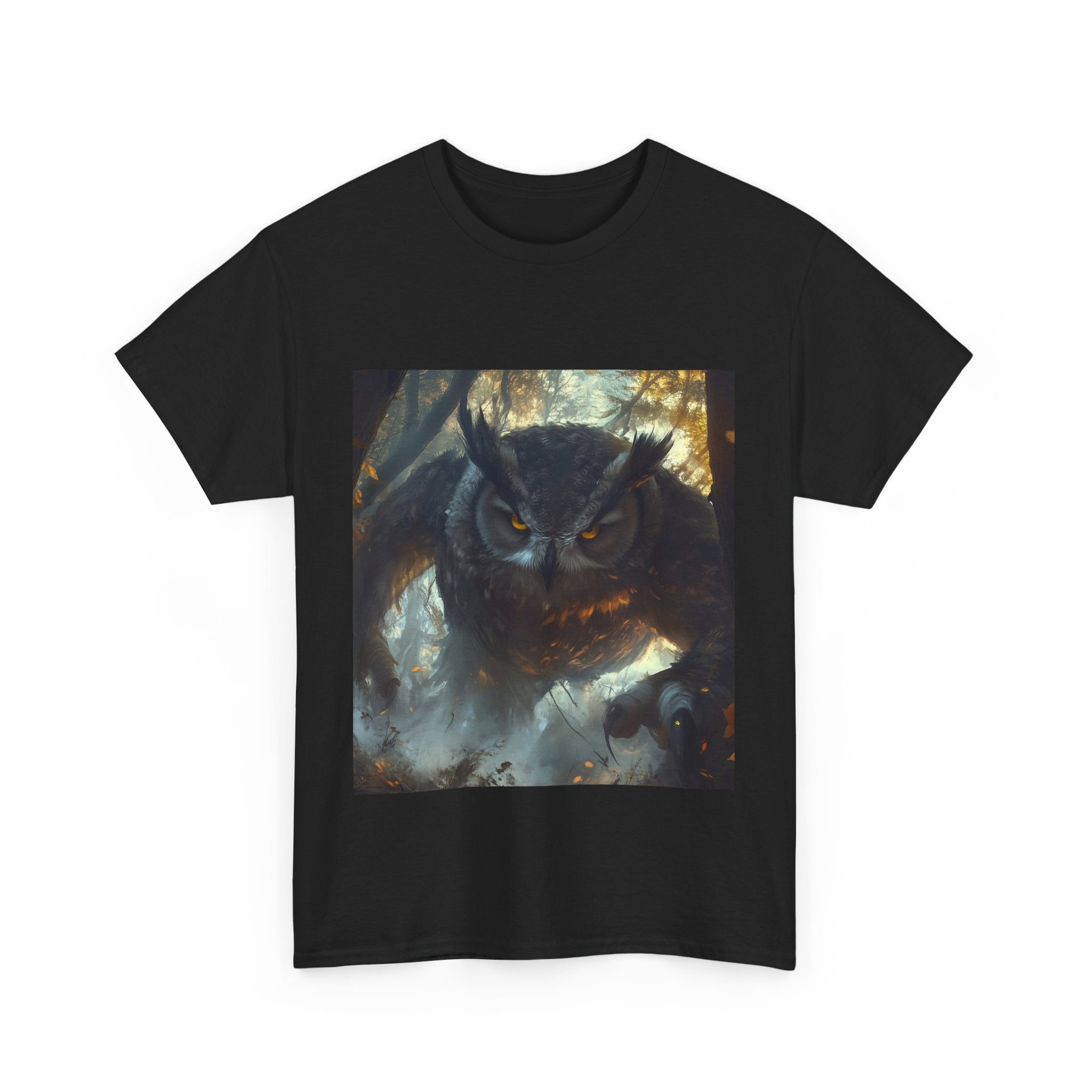 Mystical Owlbear T-Shirt | Unisex Heavy Cotton Tee