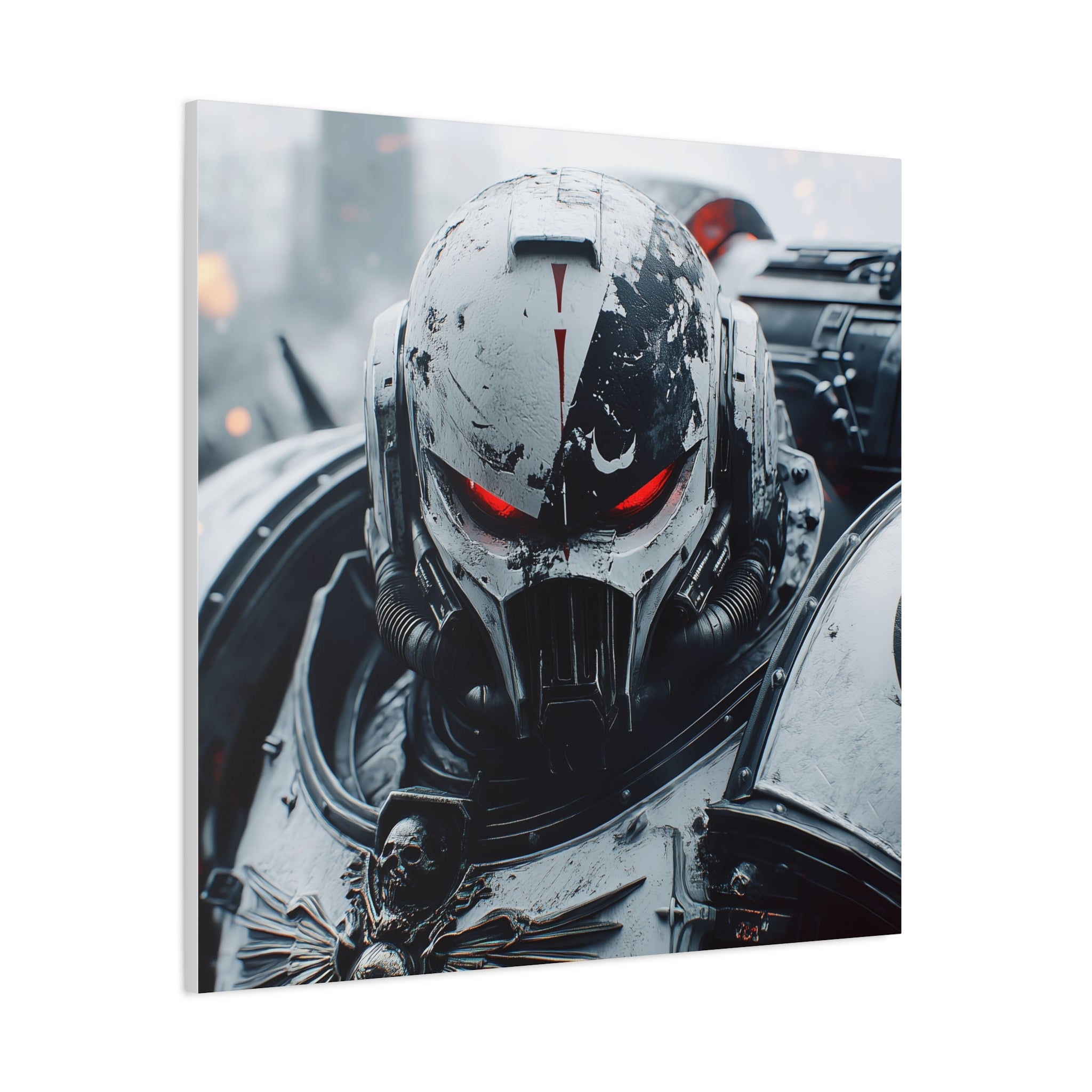 Space Marine Grey Knight - Warhammer 40K Canvas Print