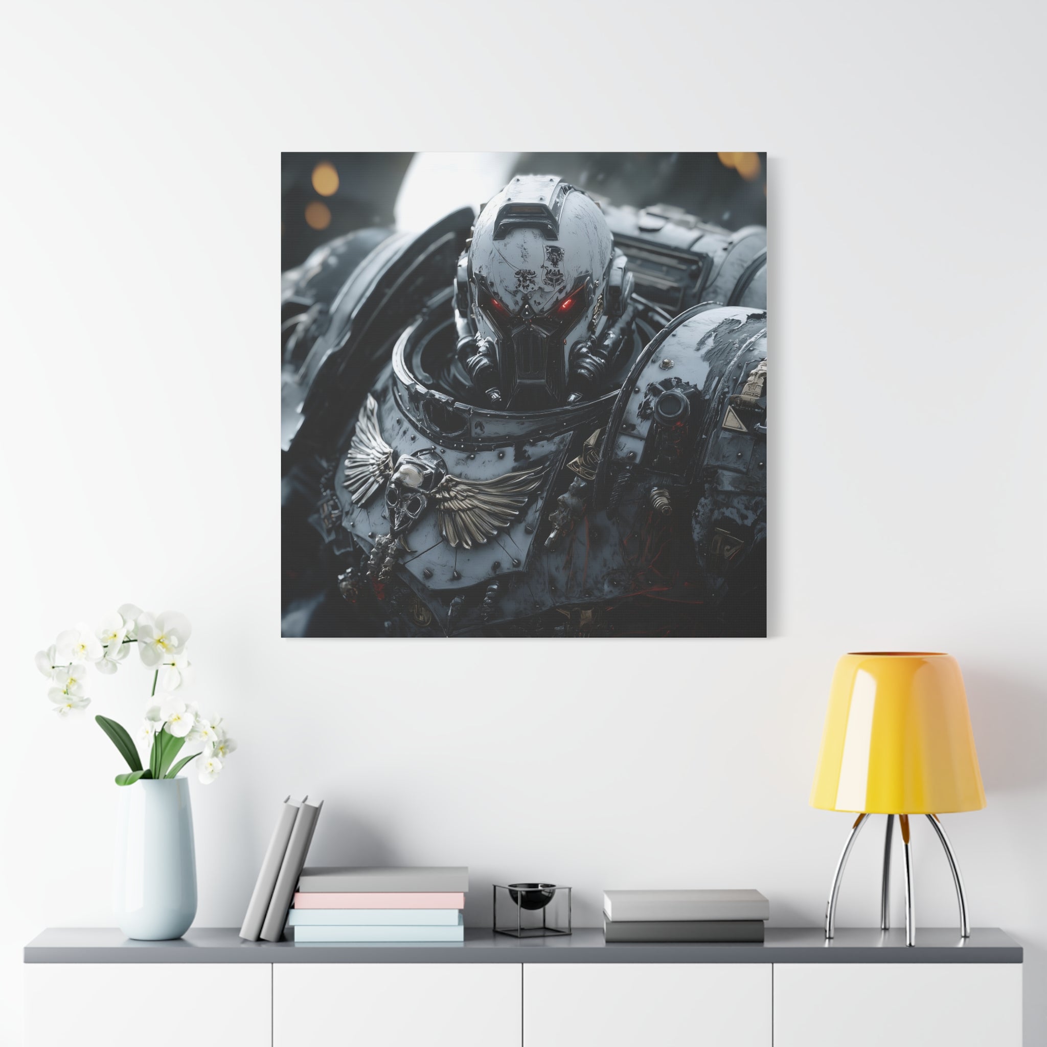 Warhammer 40K Grey Knight Warrior Canvas Print