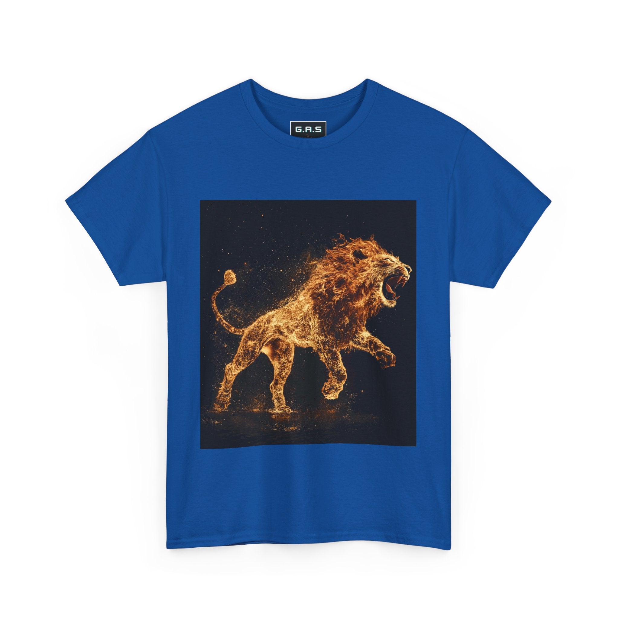 Fiery Lion Unisex Heavy Cotton Tee