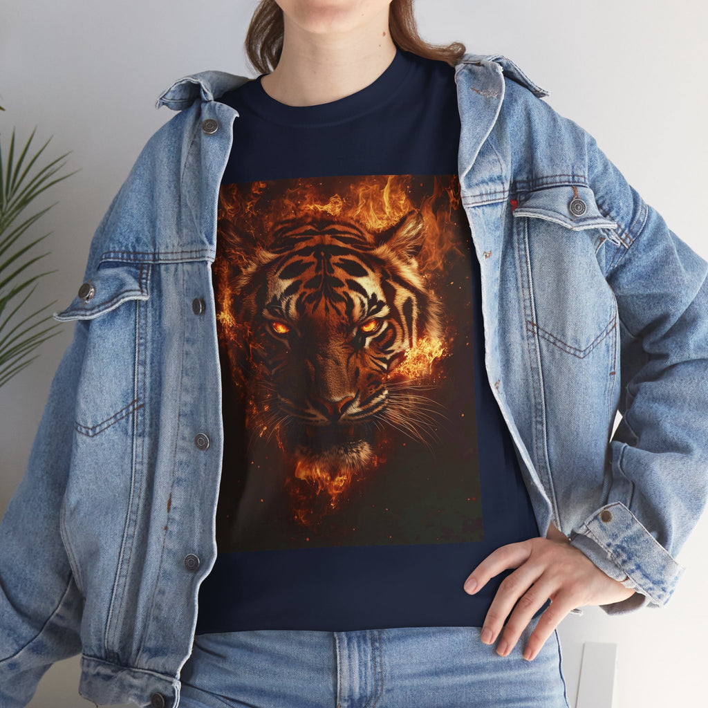 Fiery Tiger Unisex Tee