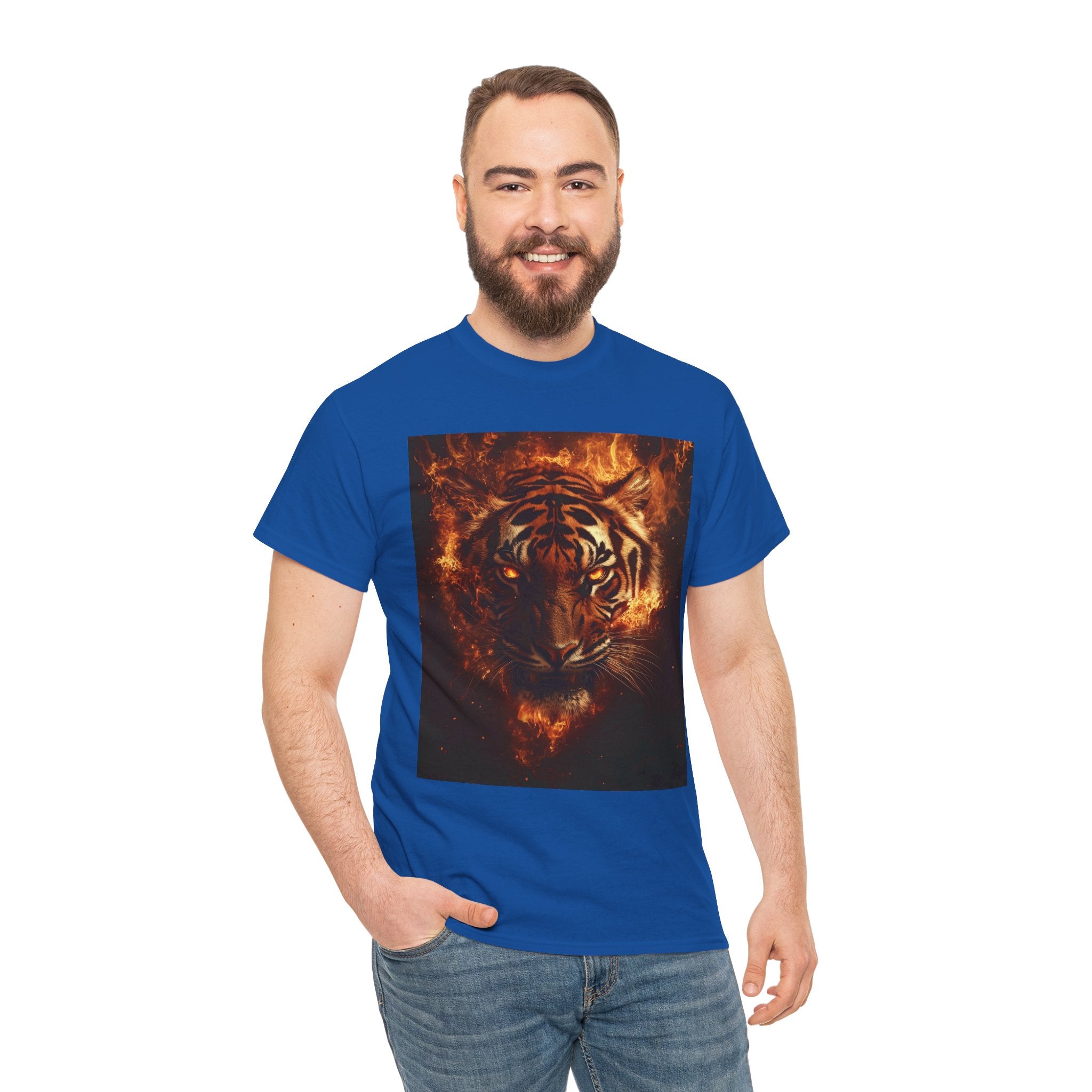 Fiery Tiger Unisex Tee