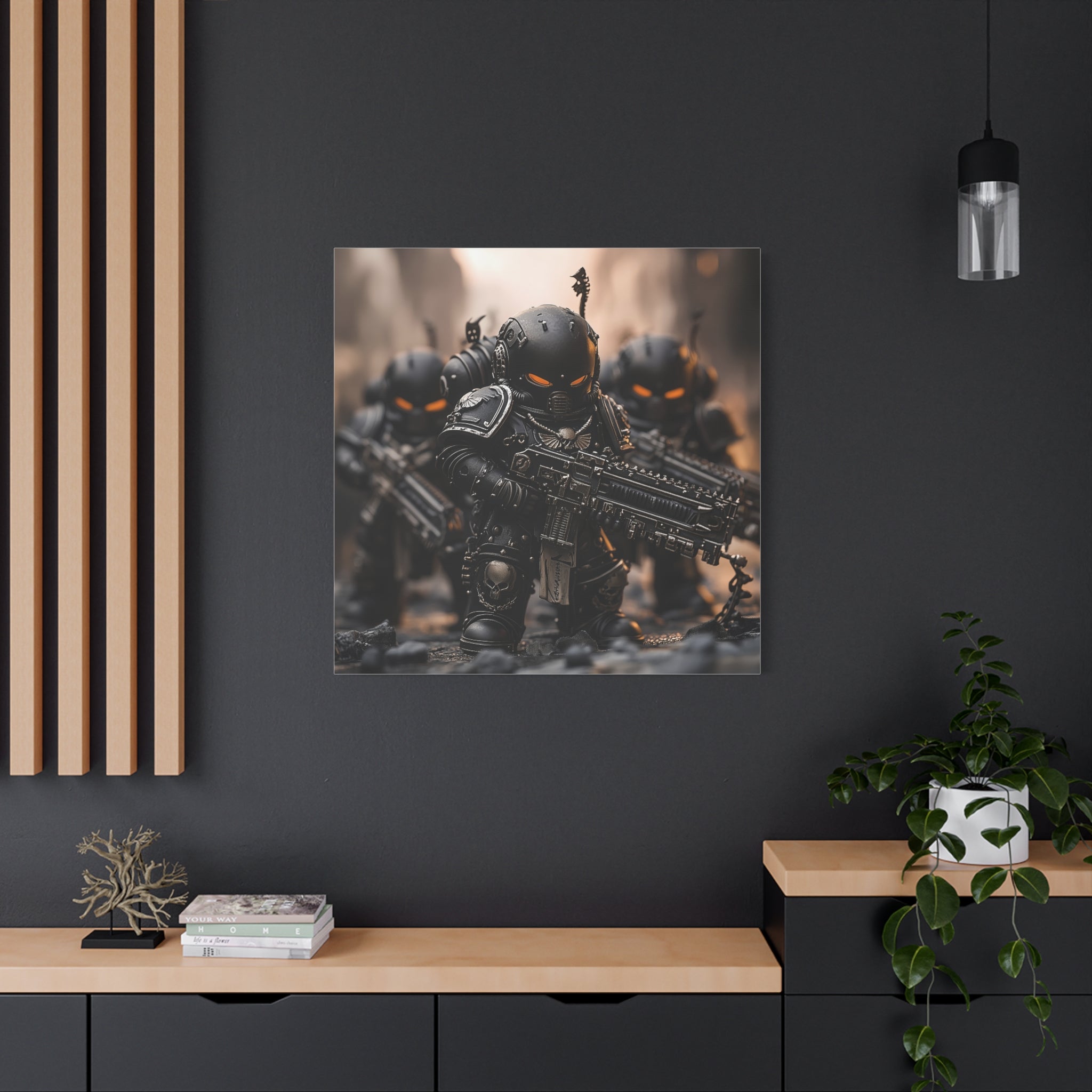 Warhammer 40K Baby Space Marine Troupe