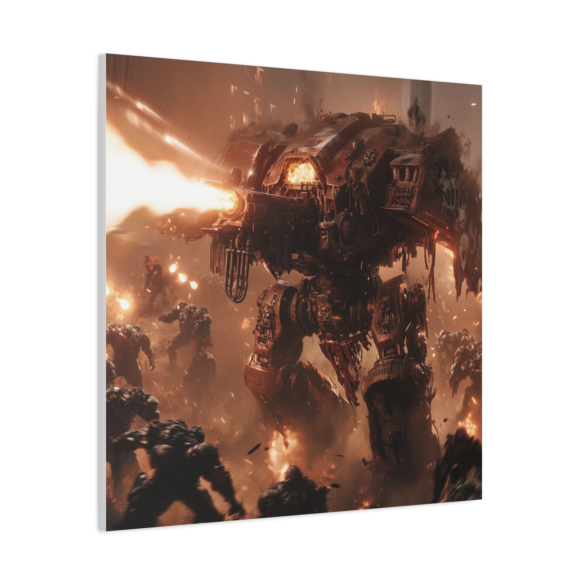 Epic Warhammer 40K Titan Battle