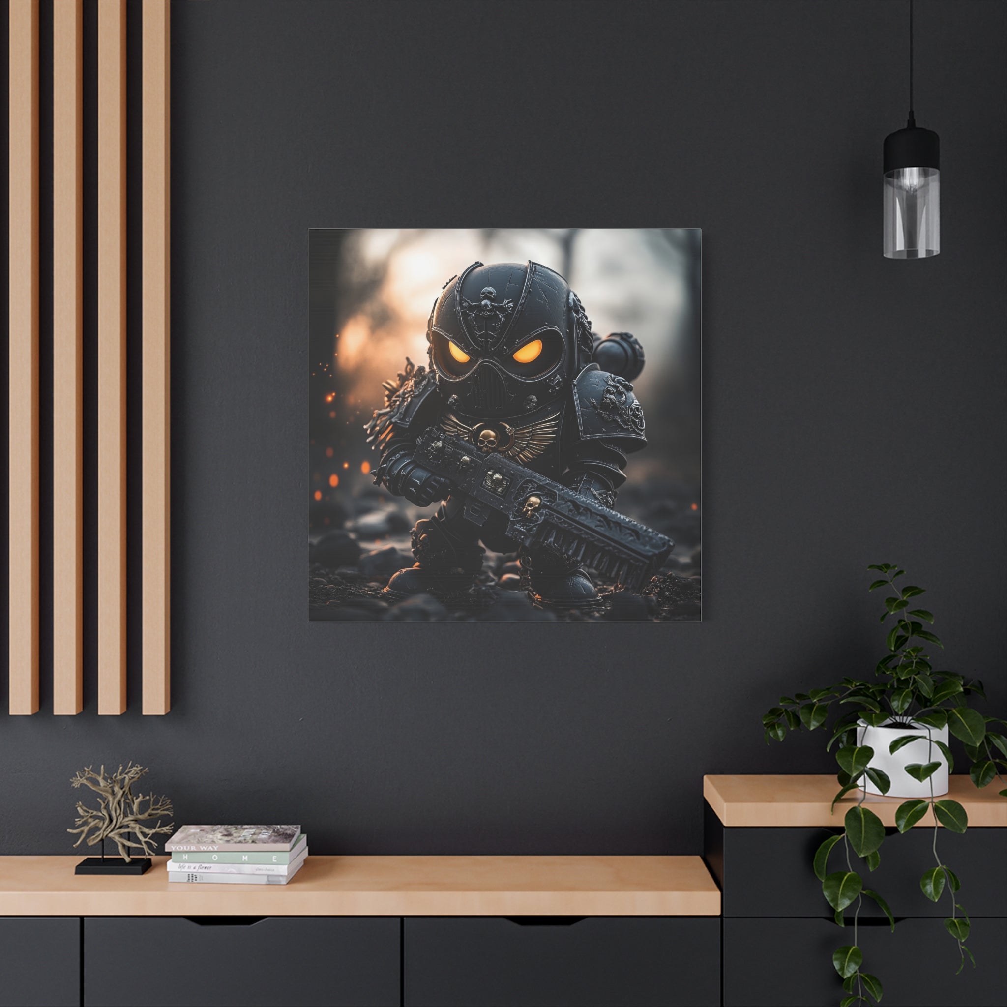 Baby Version of a Space Marine - Warhammer 40K Universe