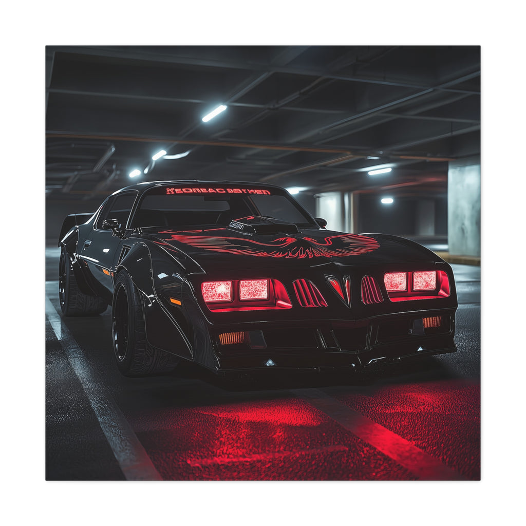 1978 Pontiac Firebird Trans AM - Classic Black & Red Design
