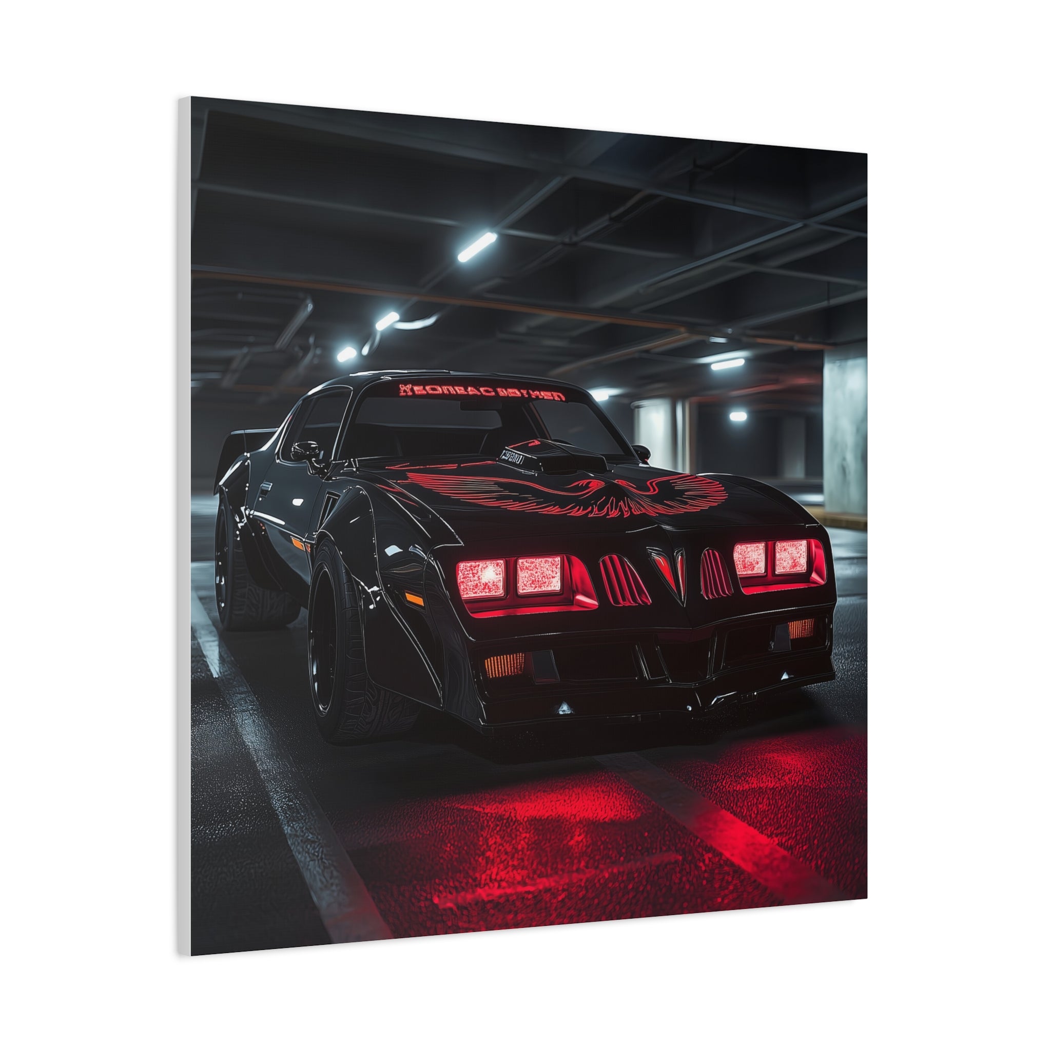 1978 Pontiac Firebird Trans AM - Classic Black & Red Design