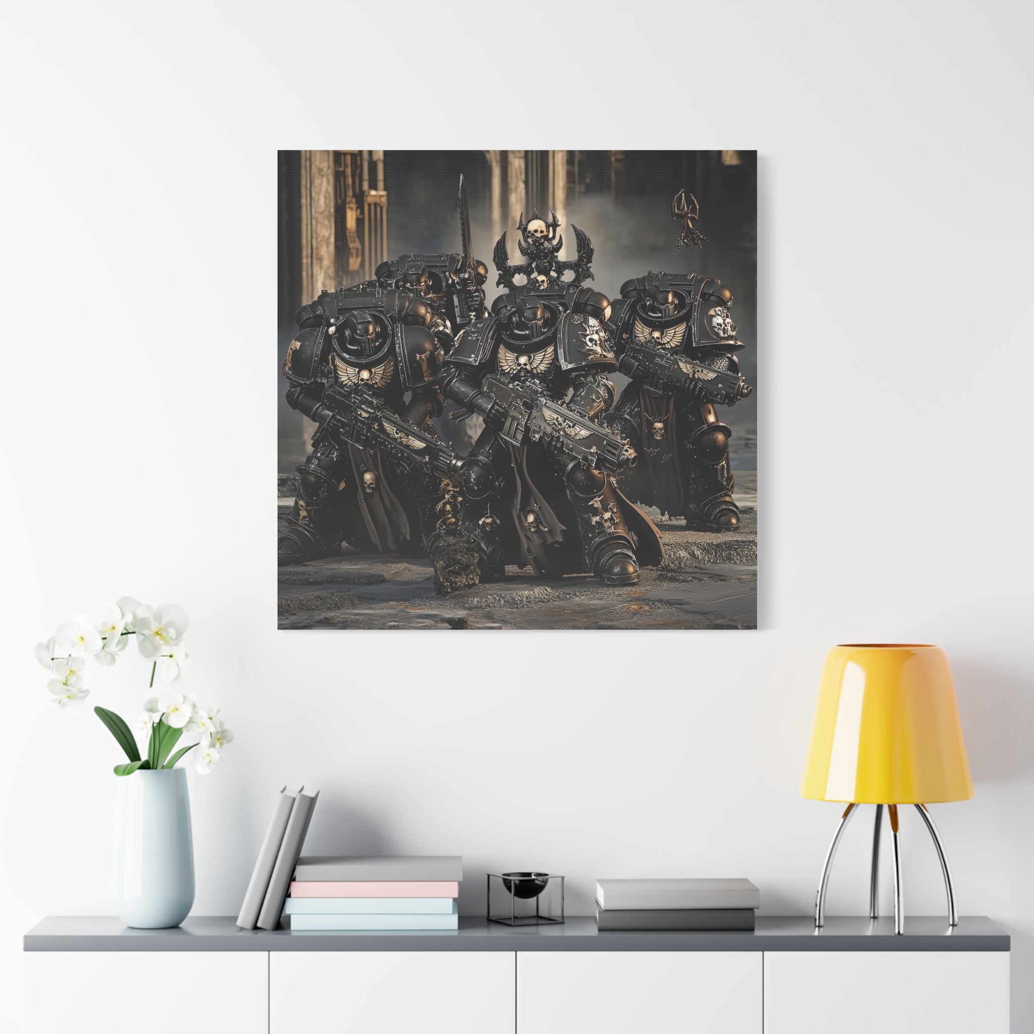 Warhammer 40K Stretched Canvas Art | Matte Finish | Unique Wall Decor