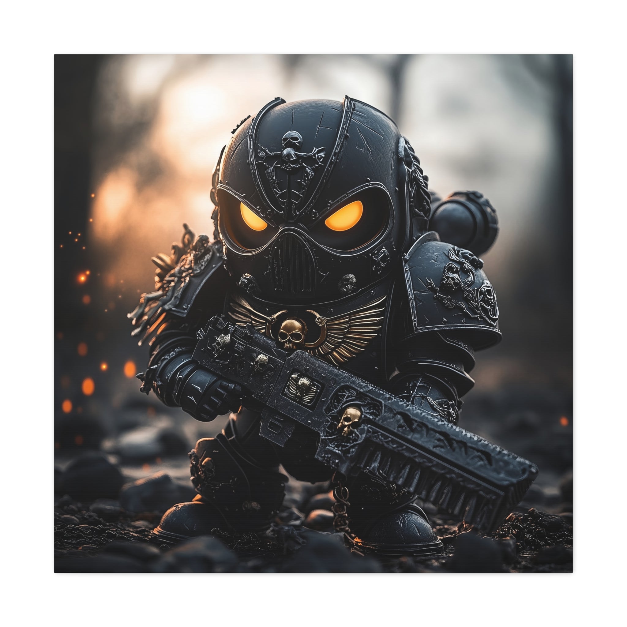 Baby Version of a Space Marine - Warhammer 40K Universe