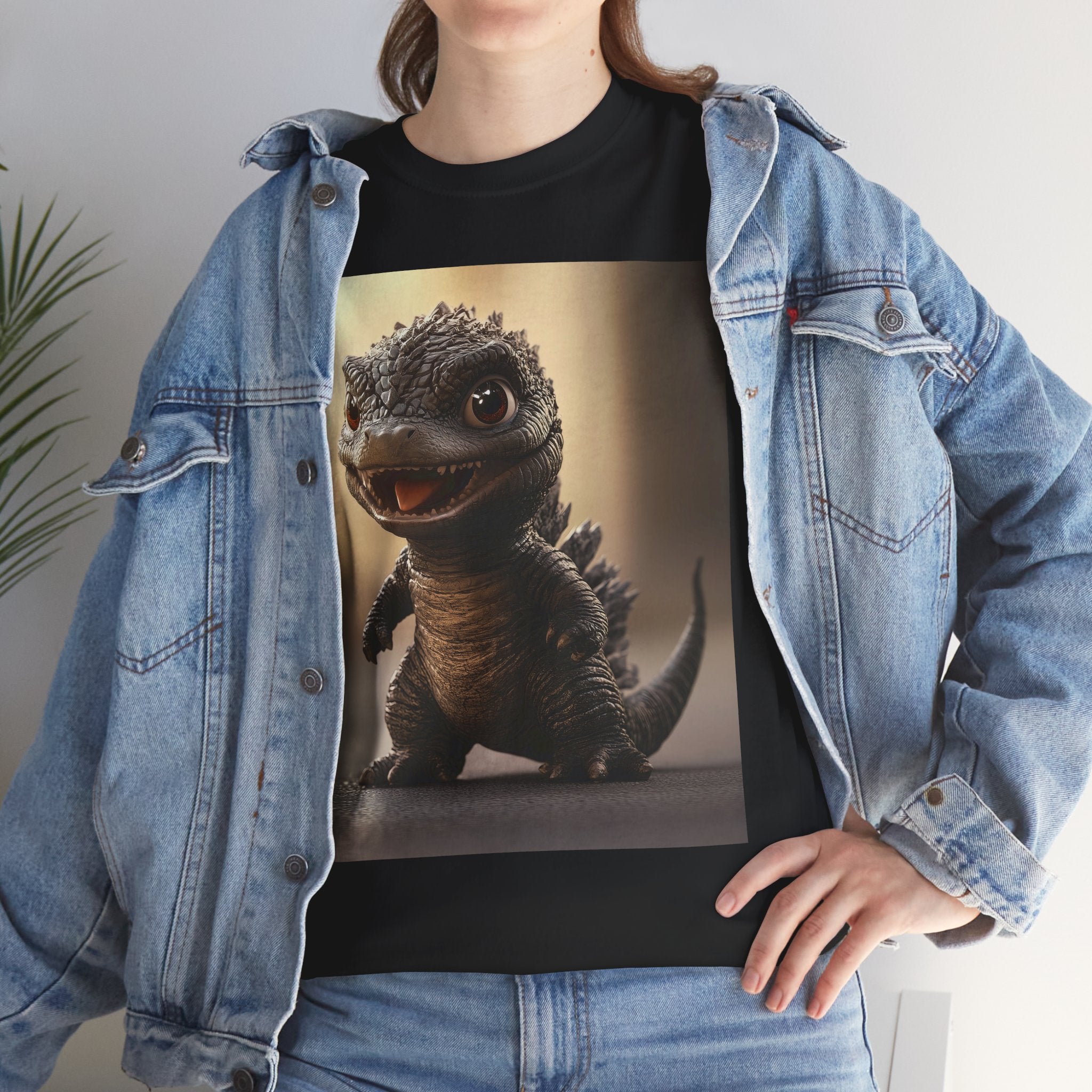 Adorable Godzilla Heavy Cotton Tee