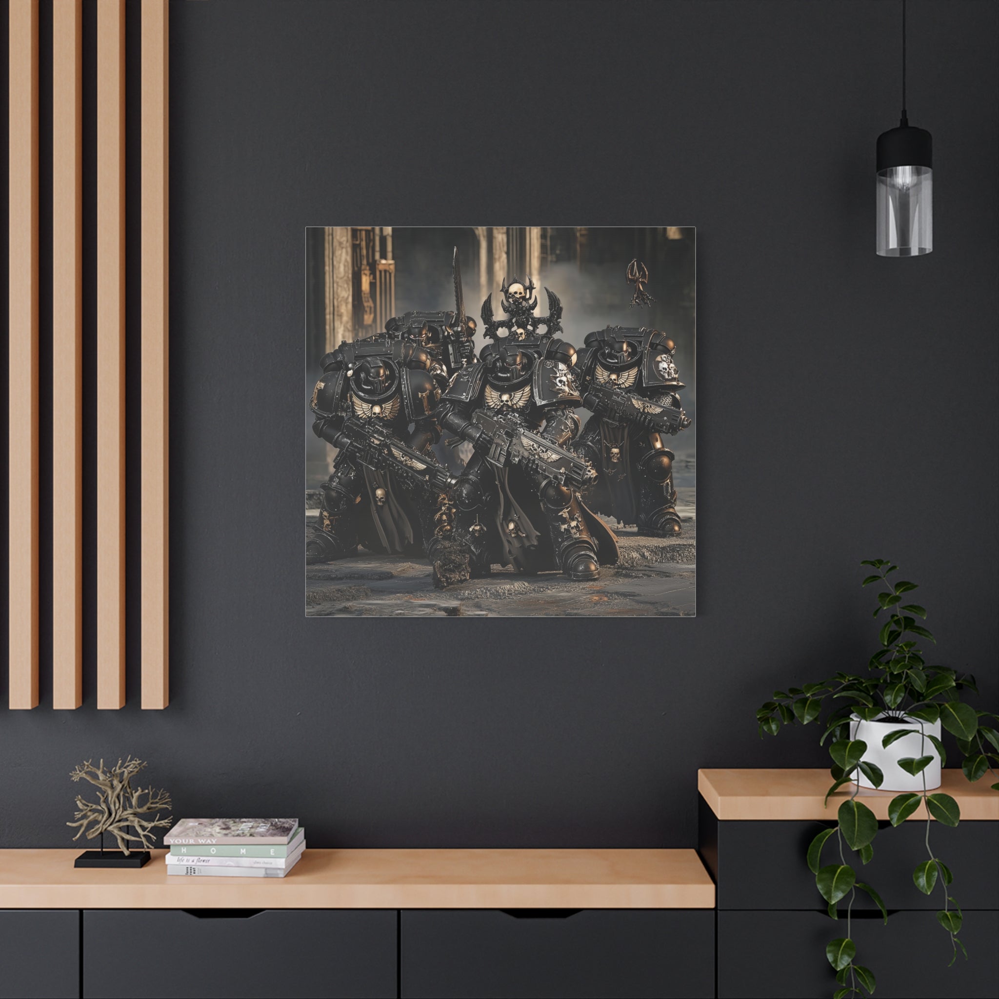 Warhammer 40K Stretched Canvas Art | Matte Finish | Unique Wall Decor