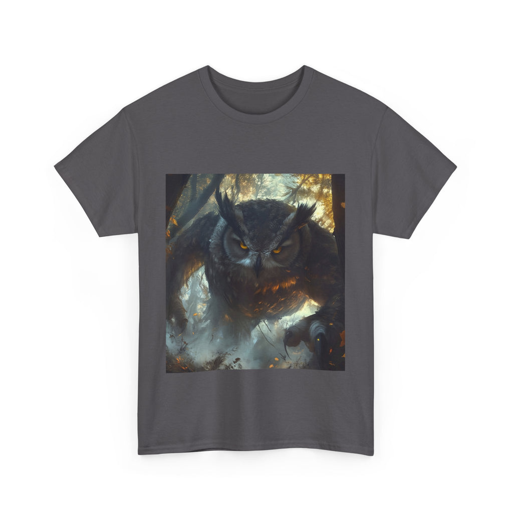 Mystical Owlbear T-Shirt | Unisex Heavy Cotton Tee