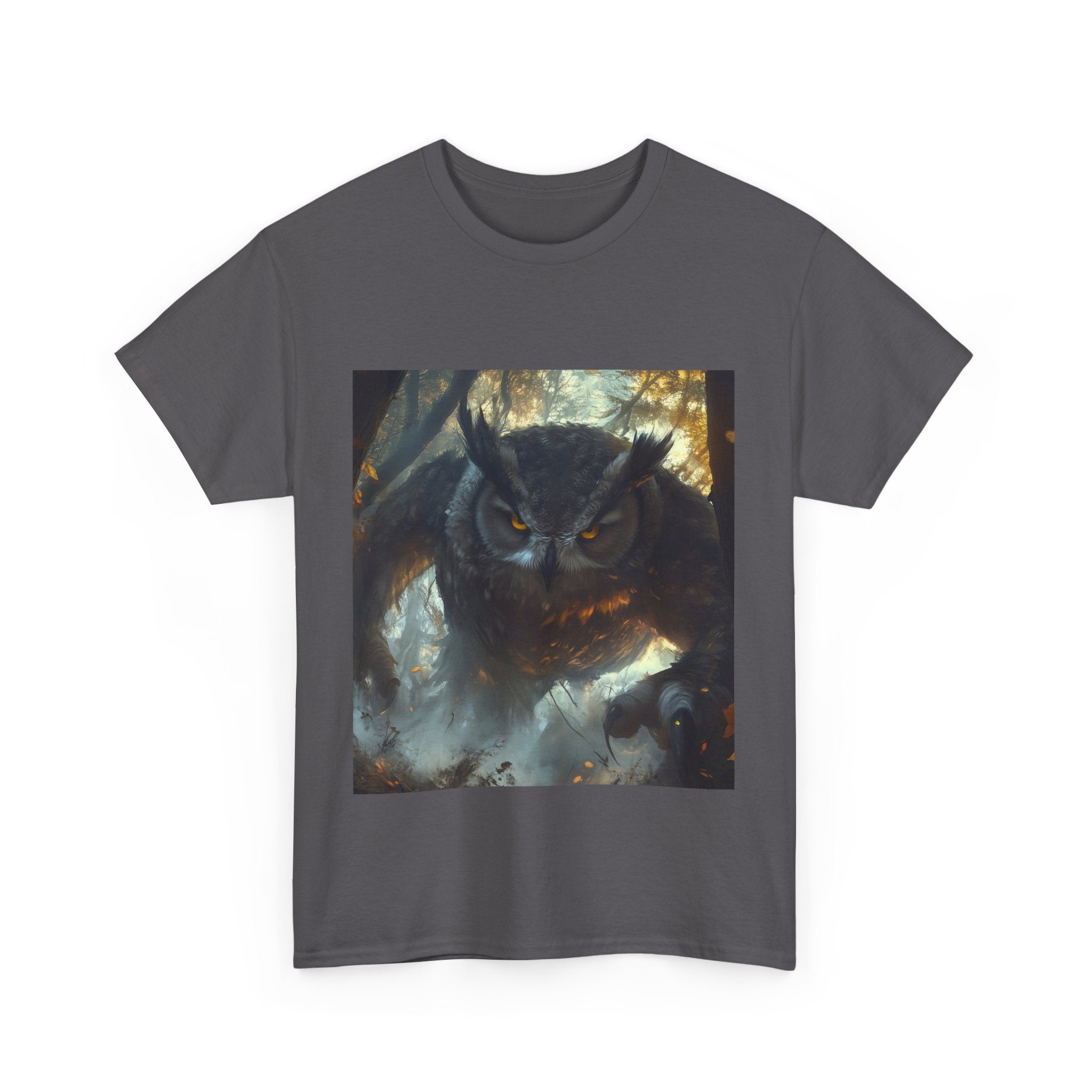 Mystical Owlbear T-Shirt | Unisex Heavy Cotton Tee
