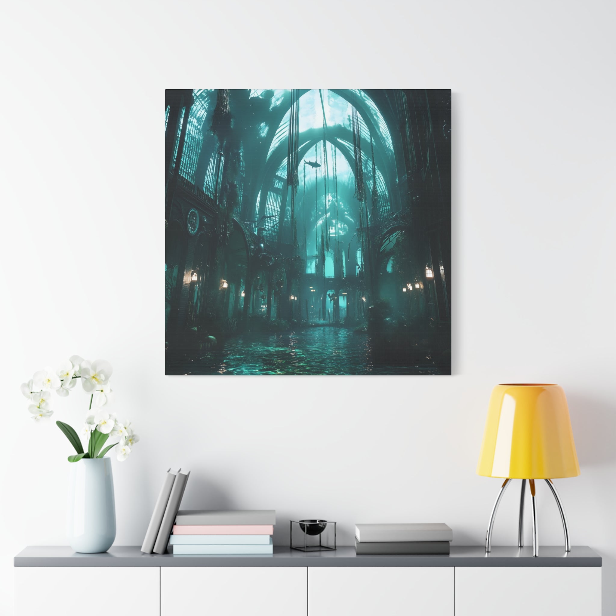 Bioshock Rapture Art - Enchanted Abandoned Hall