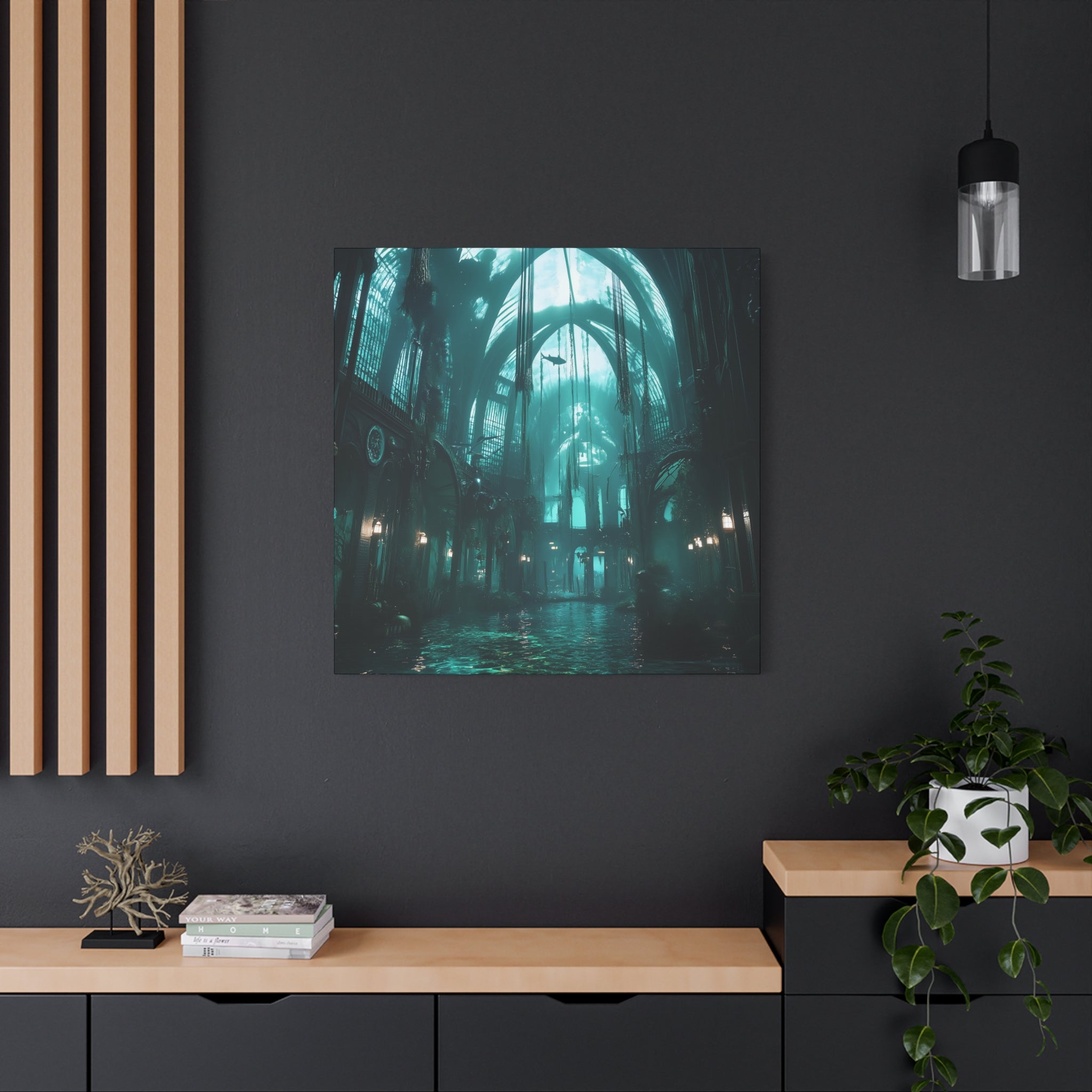 Bioshock Rapture Art - Enchanted Abandoned Hall