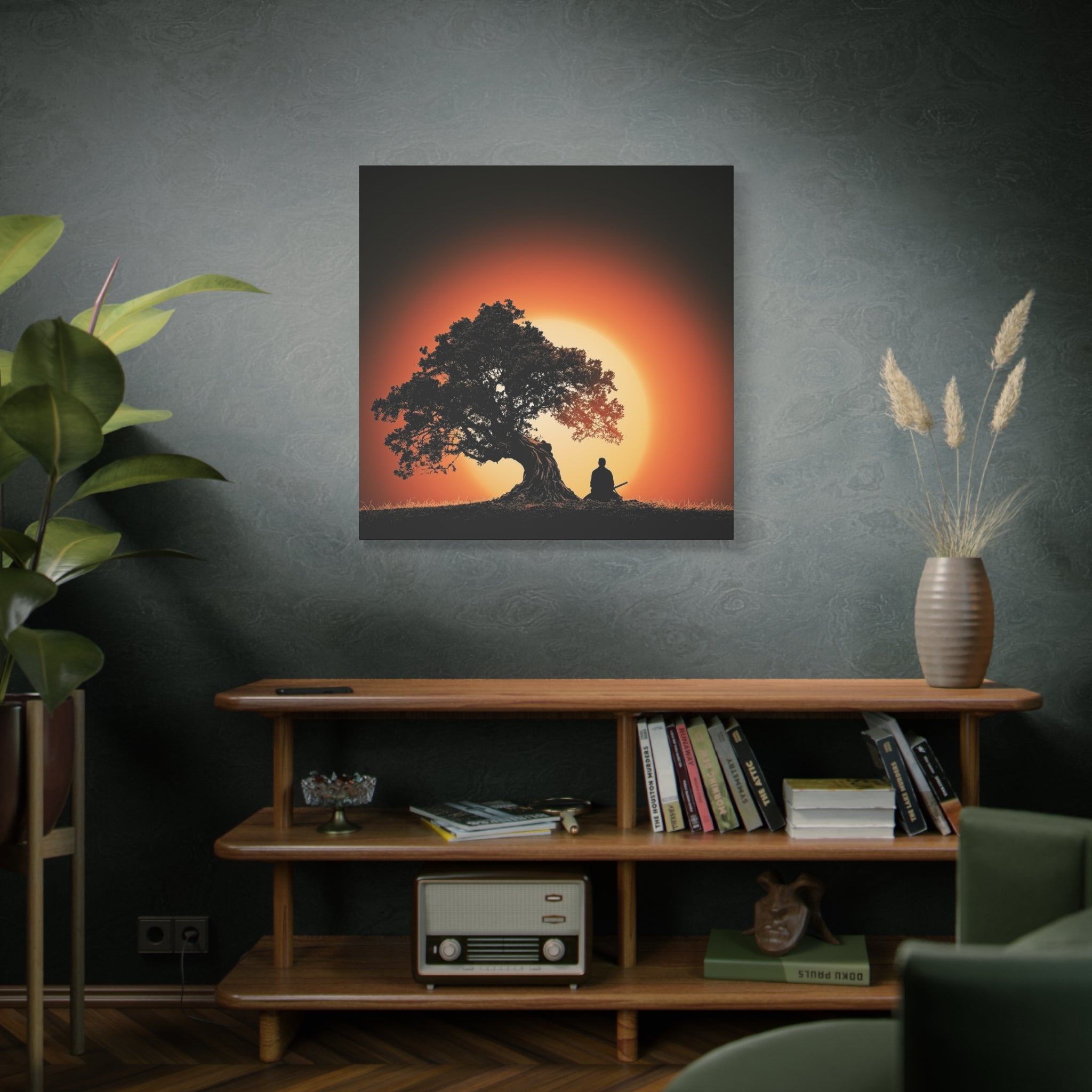 Zen Sunset Canvas Art