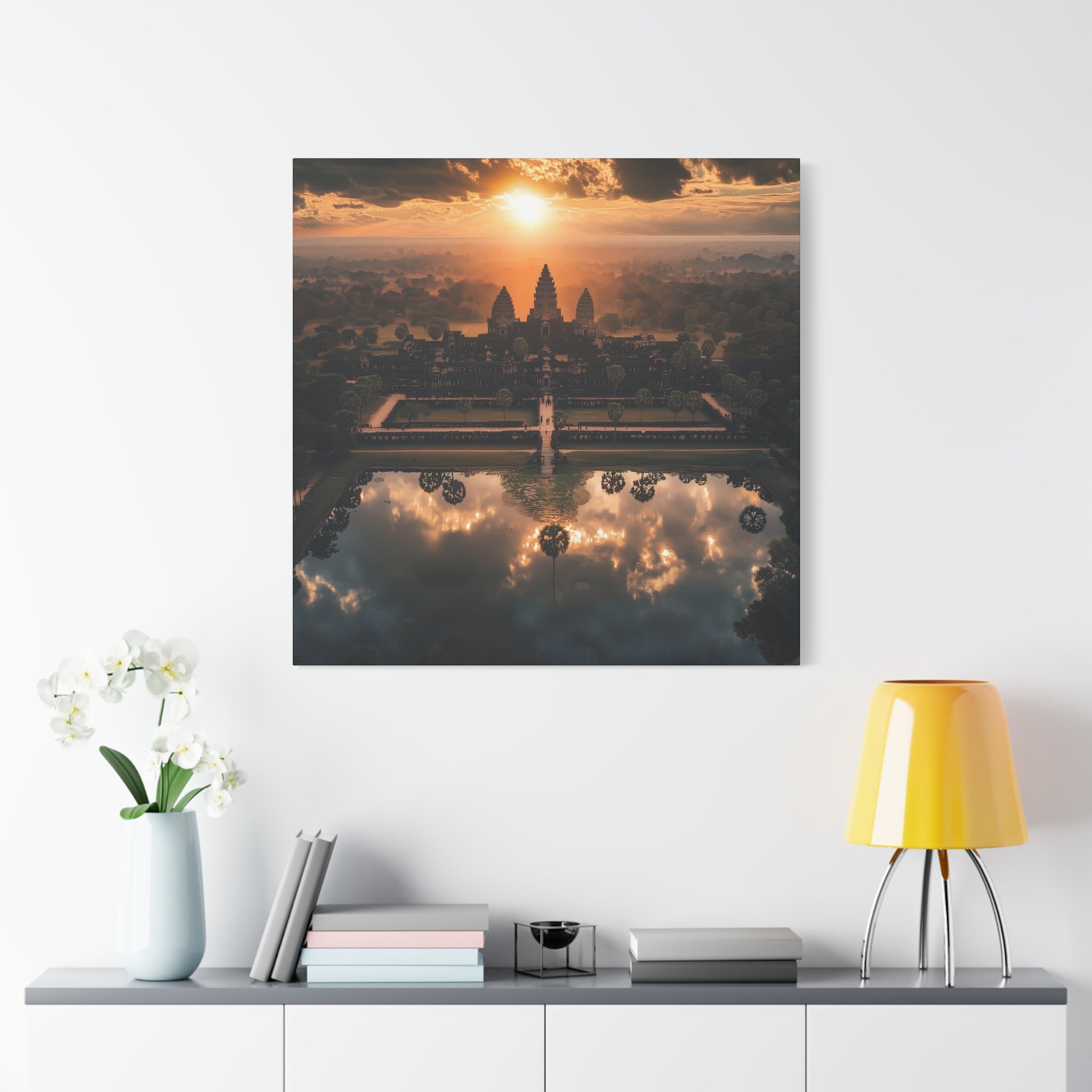 Majestic Sunrise Over Angkor Wat