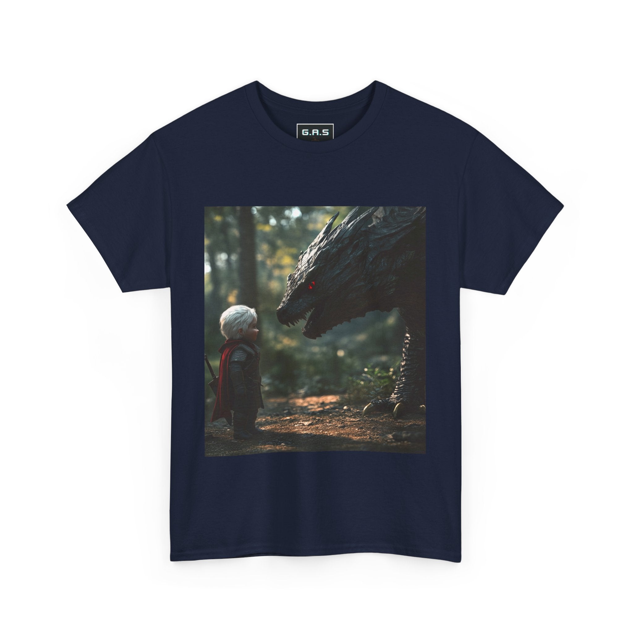 Baby Geralt Meets A Wyvern Tee