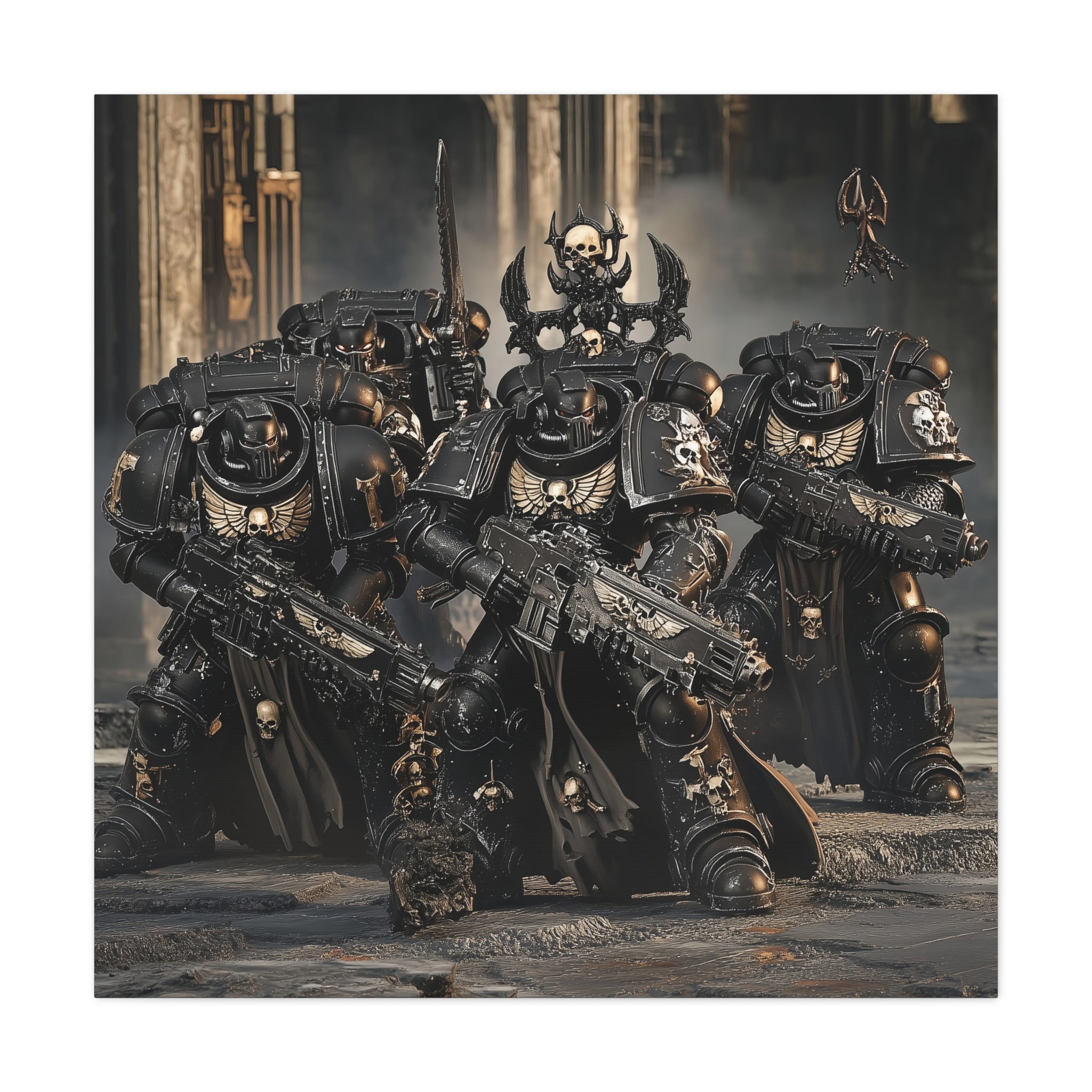 Warhammer 40K Stretched Canvas Art | Matte Finish | Unique Wall Decor