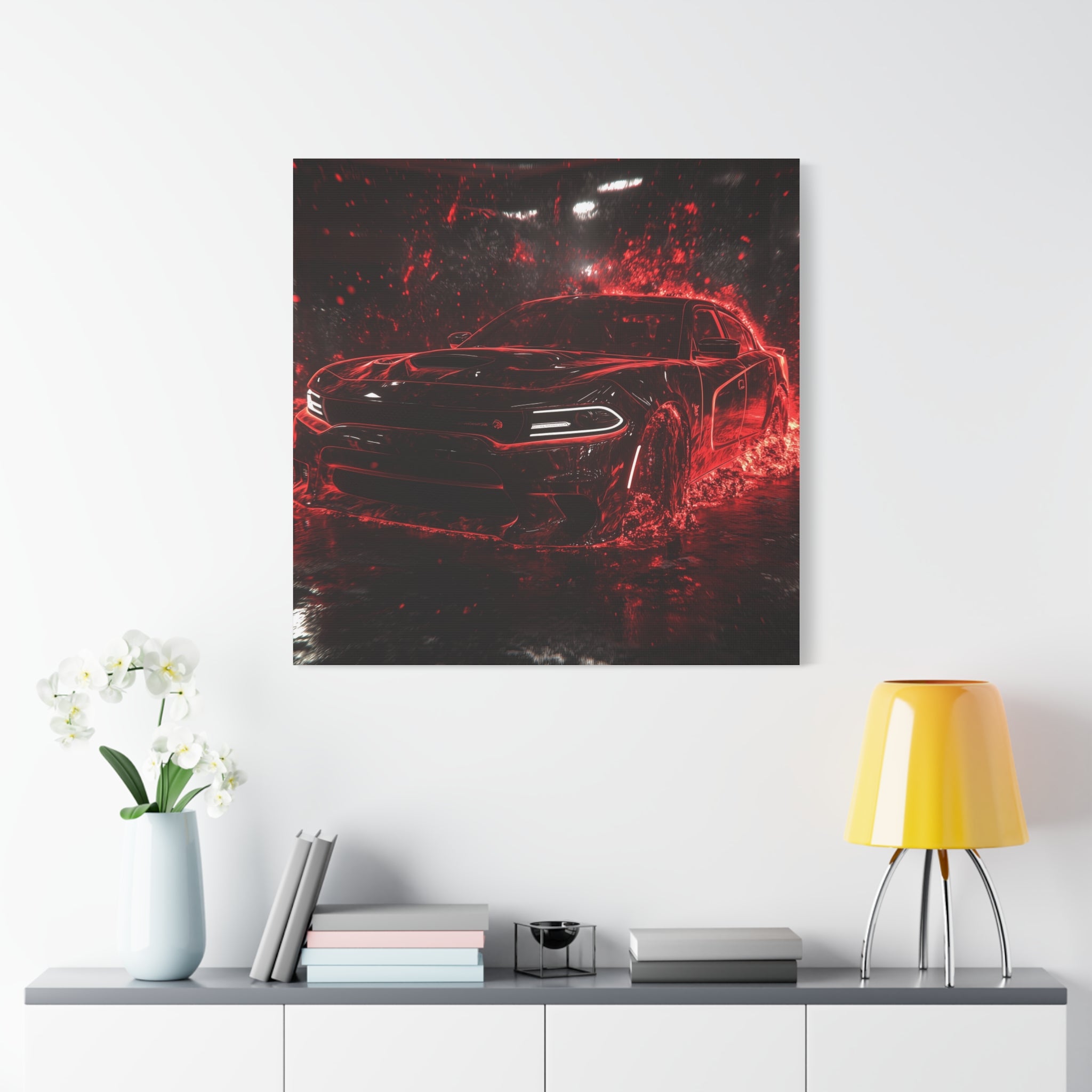 Dodge Charger SRT Hellcat Canvas print