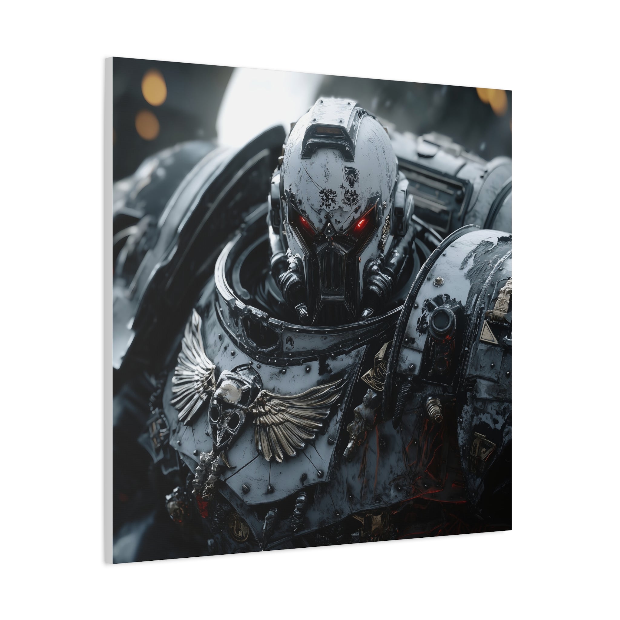 Warhammer 40K Grey Knight Warrior Canvas Print