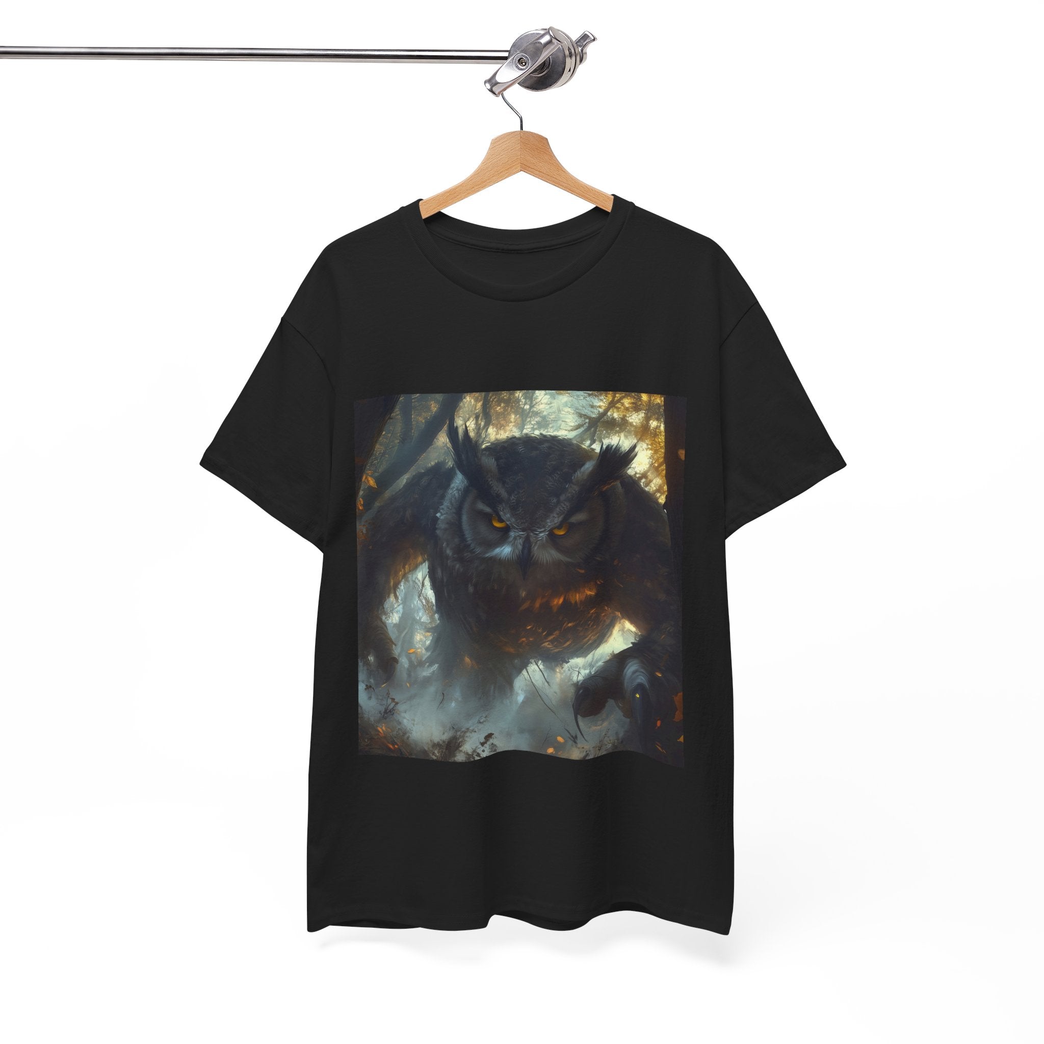 Mystical Owlbear T-Shirt | Unisex Heavy Cotton Tee