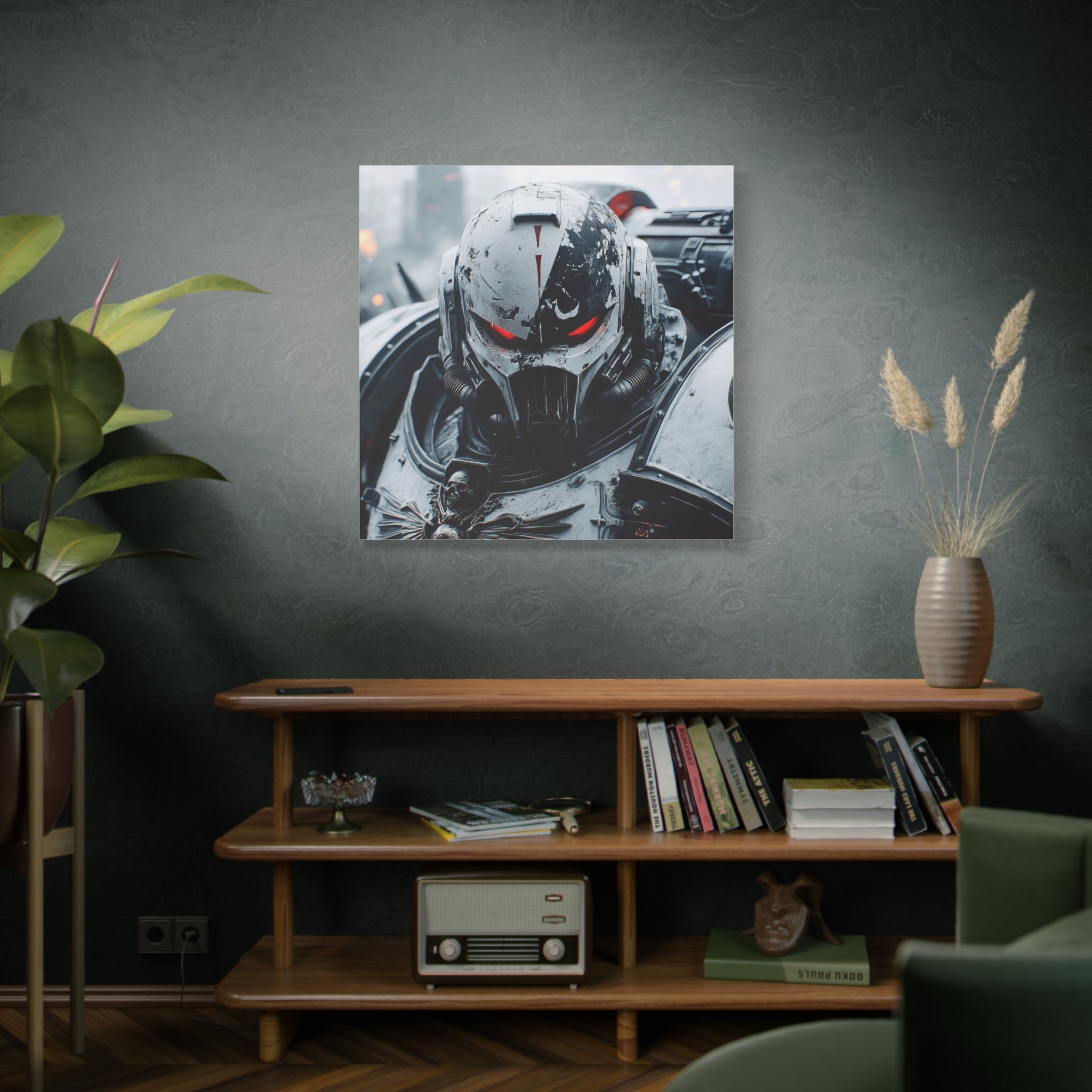 Space Marine Grey Knight - Warhammer 40K Canvas Print