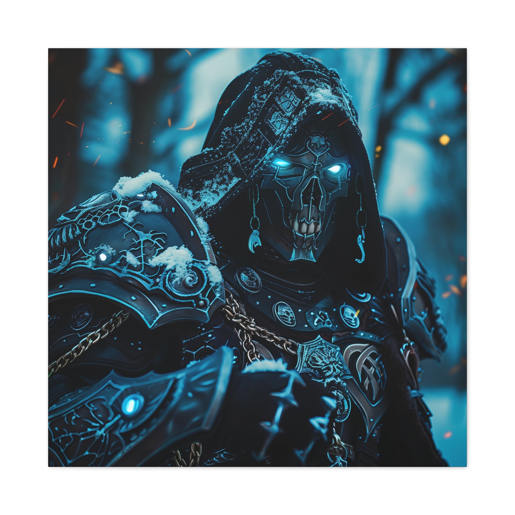 Fantasy Art Canvas - Dark Knight Decor