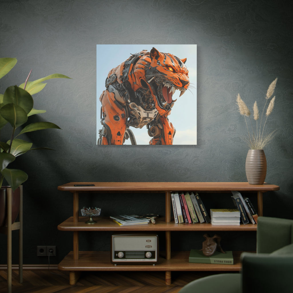 Robotic Tiger Wall Art
