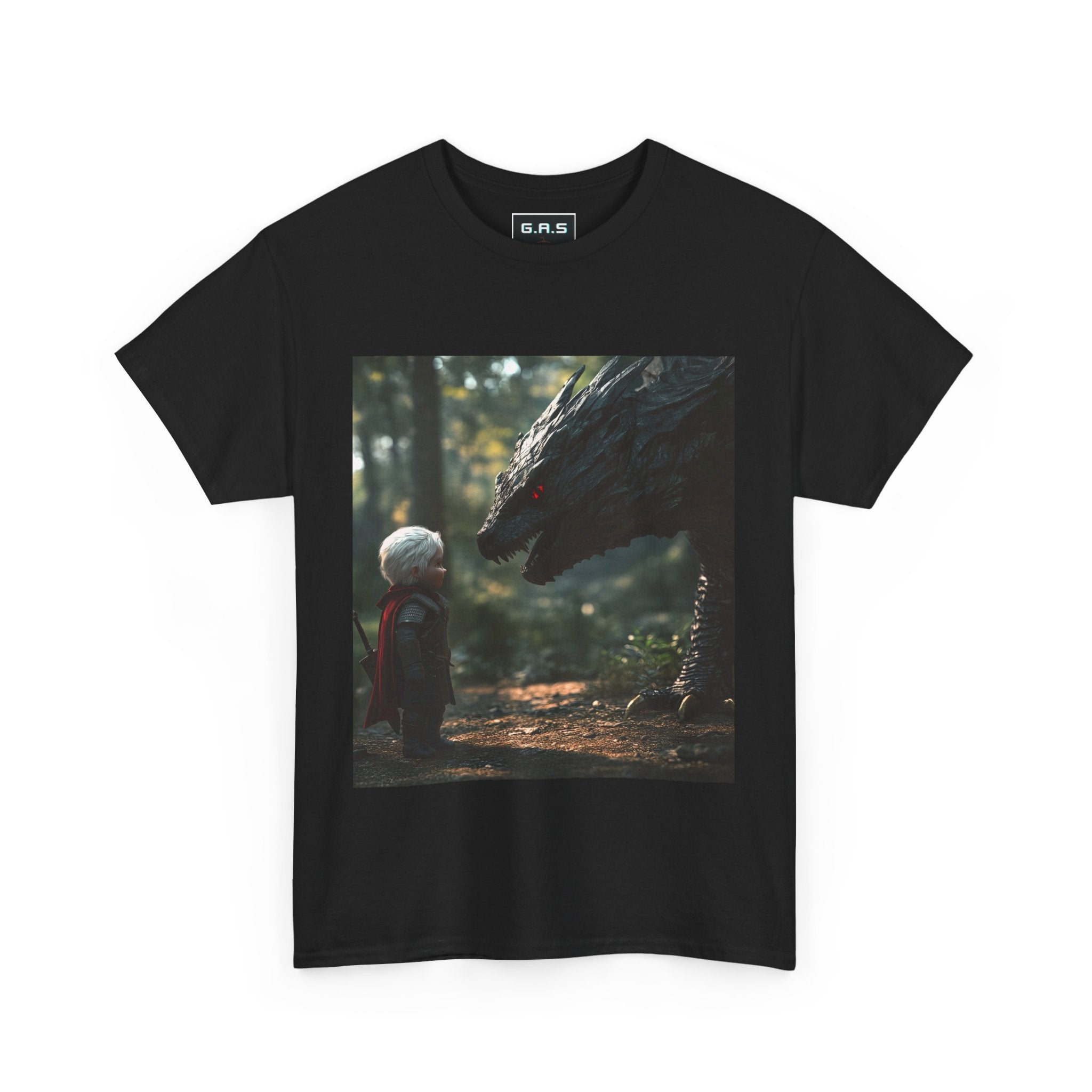 Baby Geralt Meets A Wyvern Tee