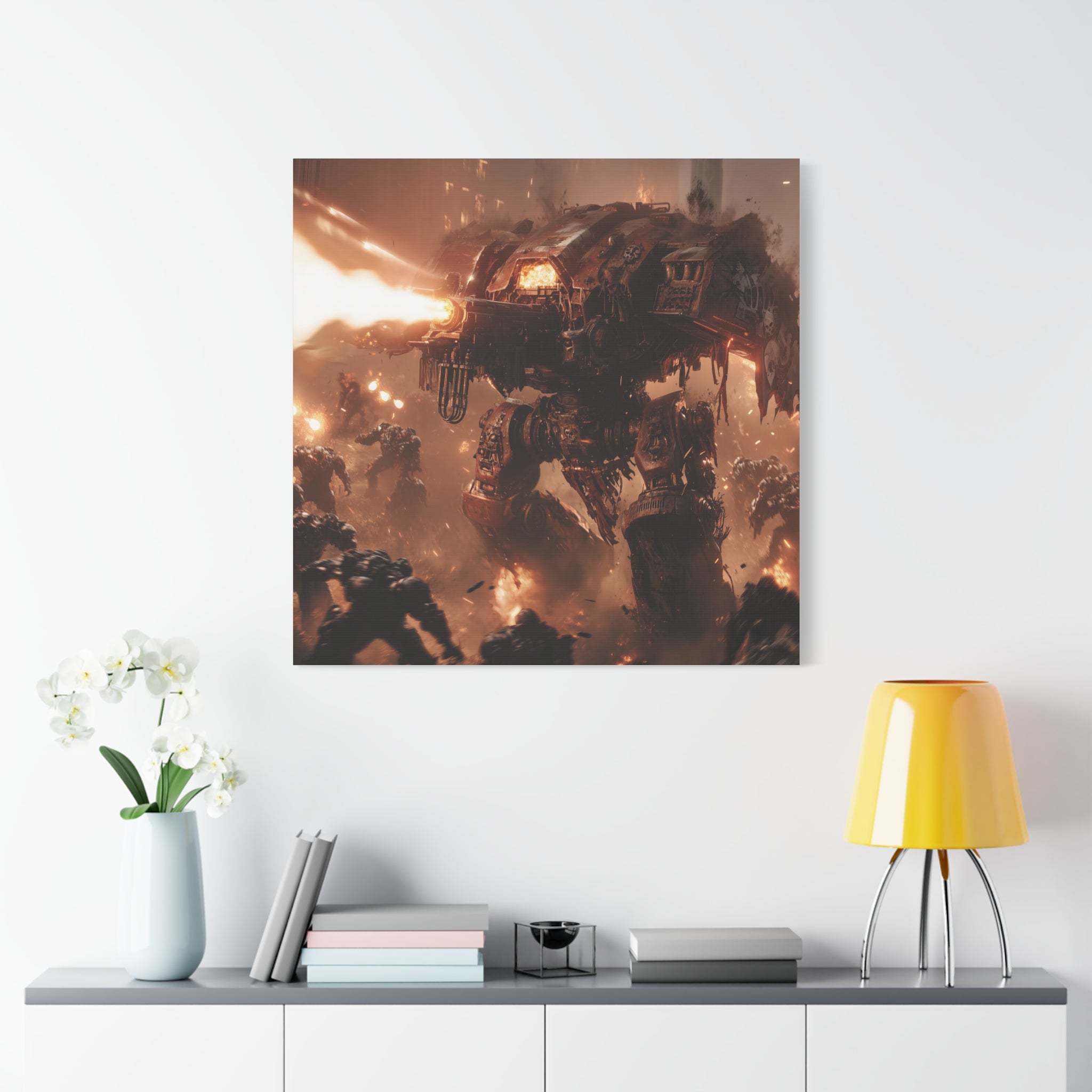 Epic Warhammer 40K Titan Battle