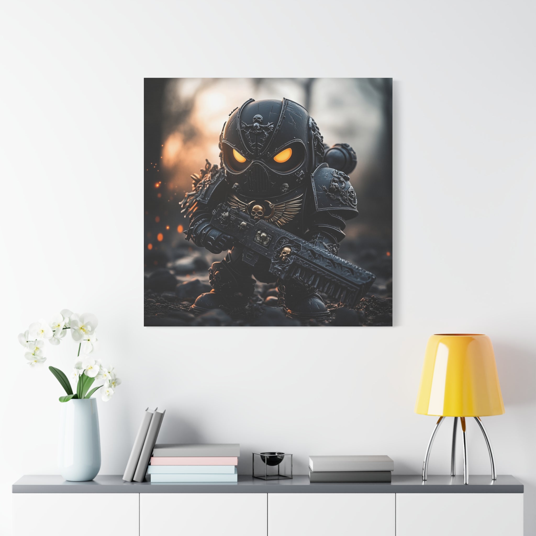Baby Version of a Space Marine - Warhammer 40K Universe