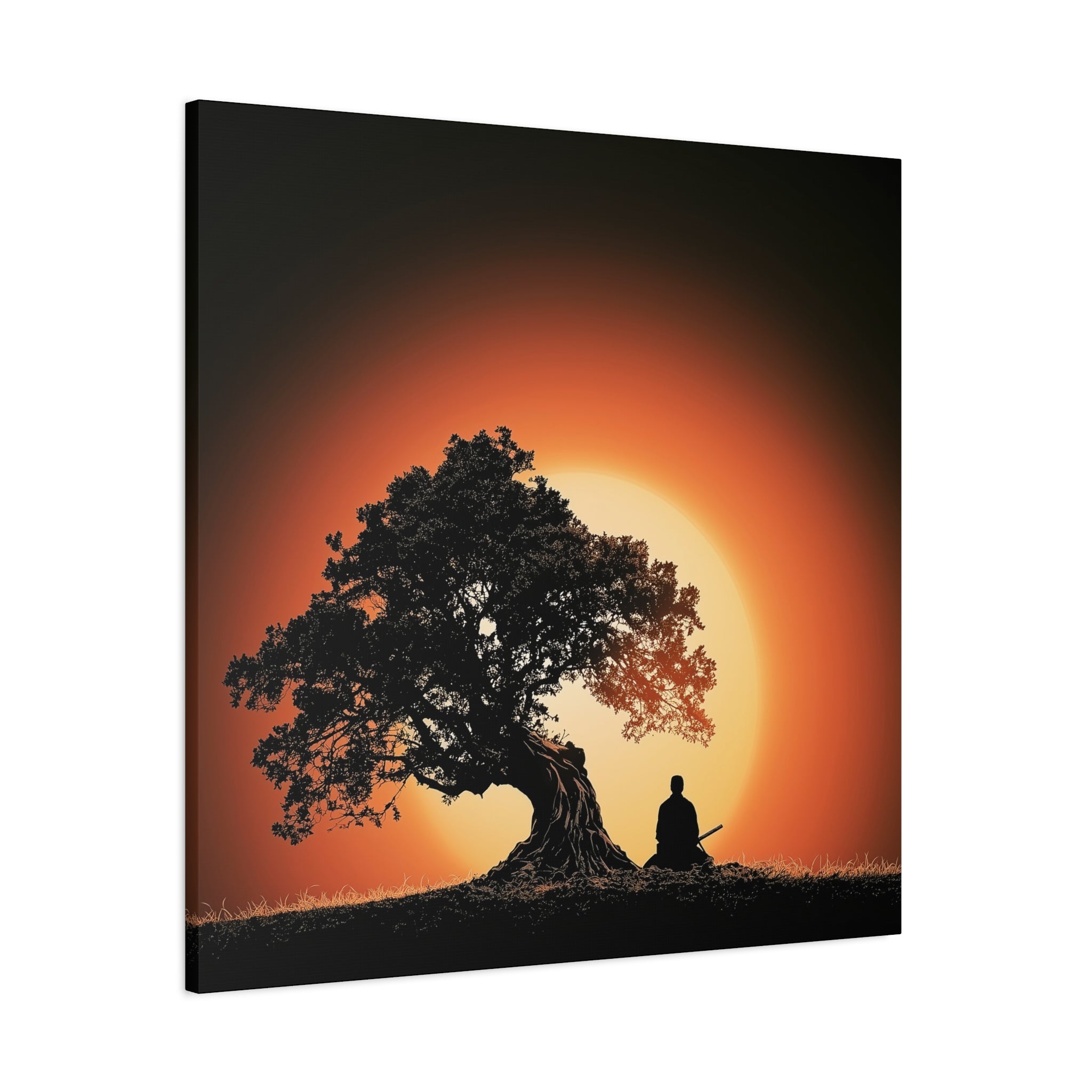 Zen Sunset Canvas Art