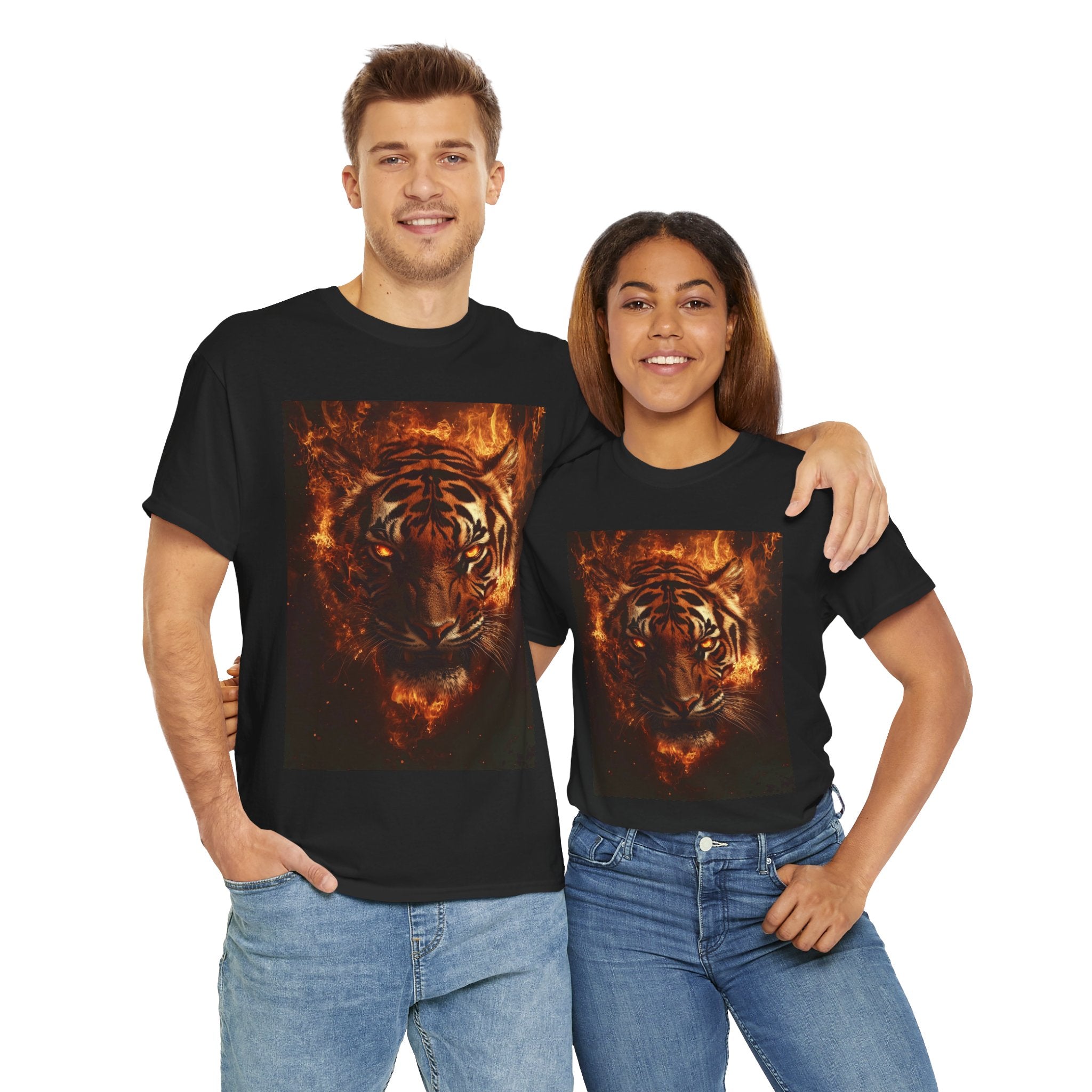 Fiery Tiger Unisex Tee