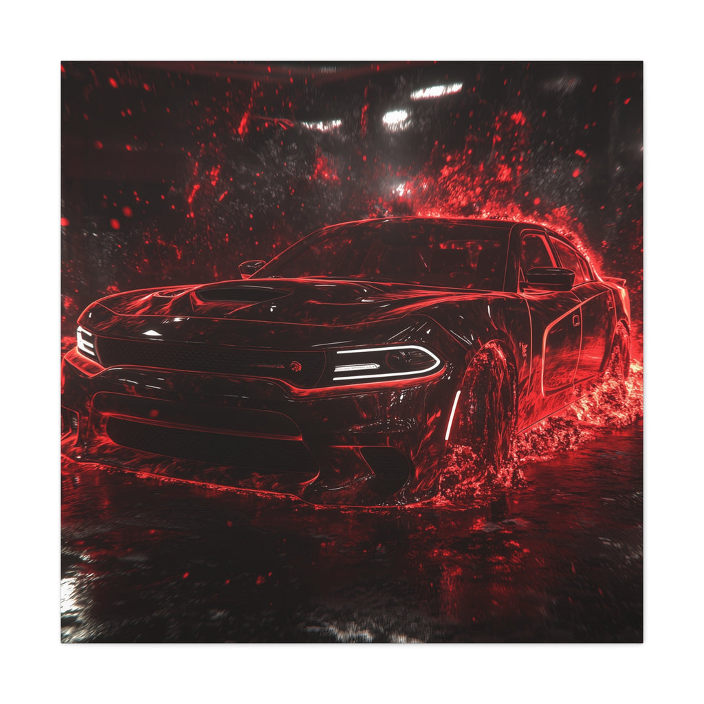 Dodge Charger SRT Hellcat Canvas print