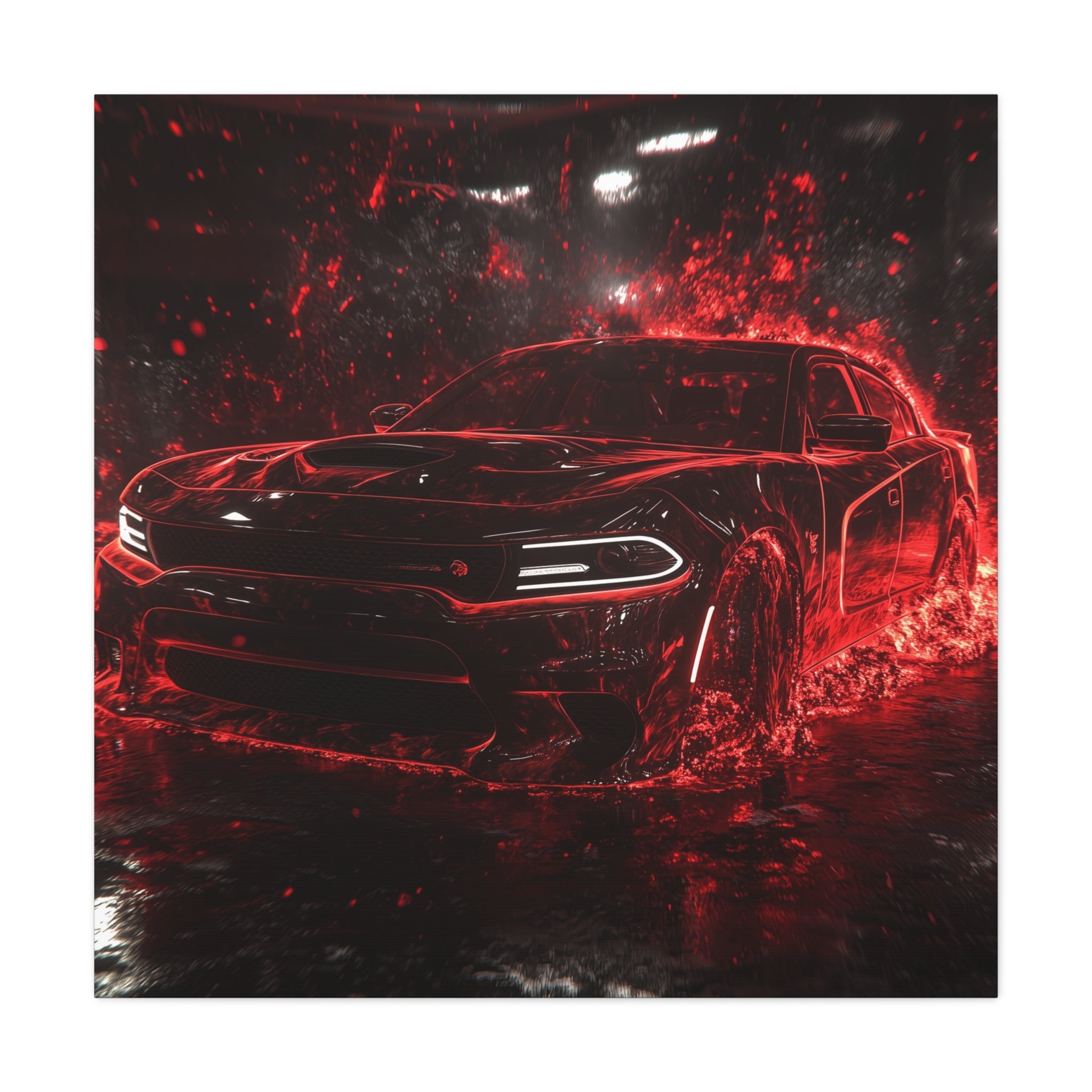 Dodge Charger SRT Hellcat Canvas print