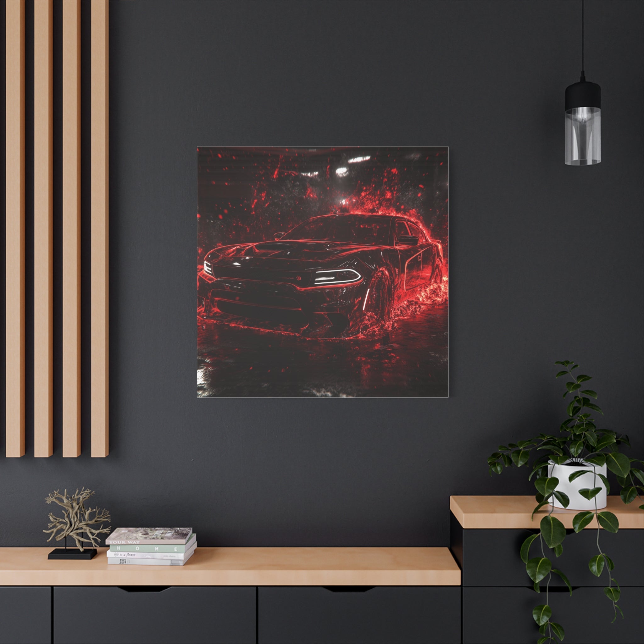 Dodge Charger SRT Hellcat Canvas print