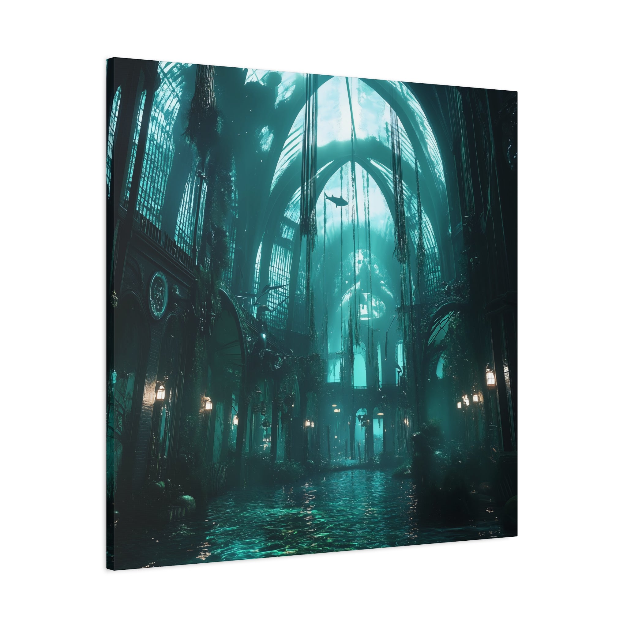 Bioshock Rapture Art - Enchanted Abandoned Hall