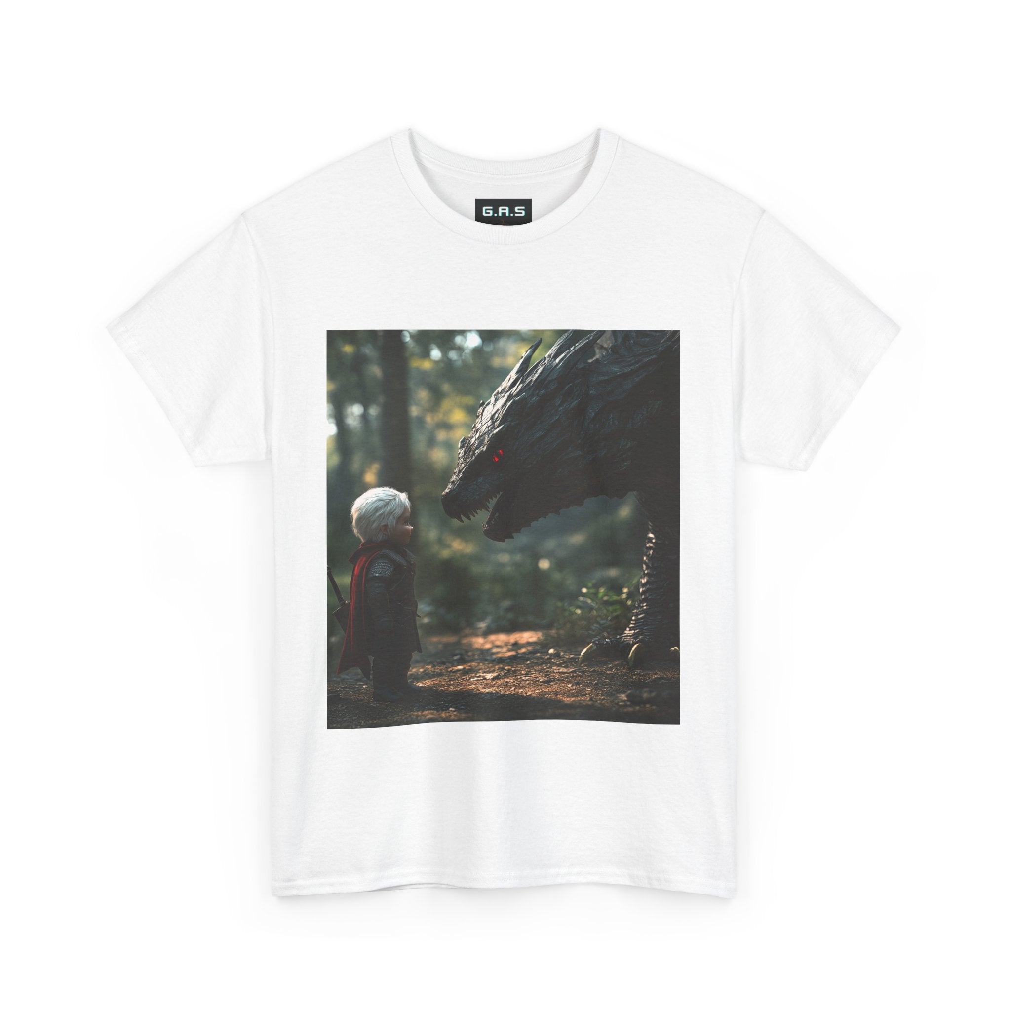 Baby Geralt Meets A Wyvern Tee