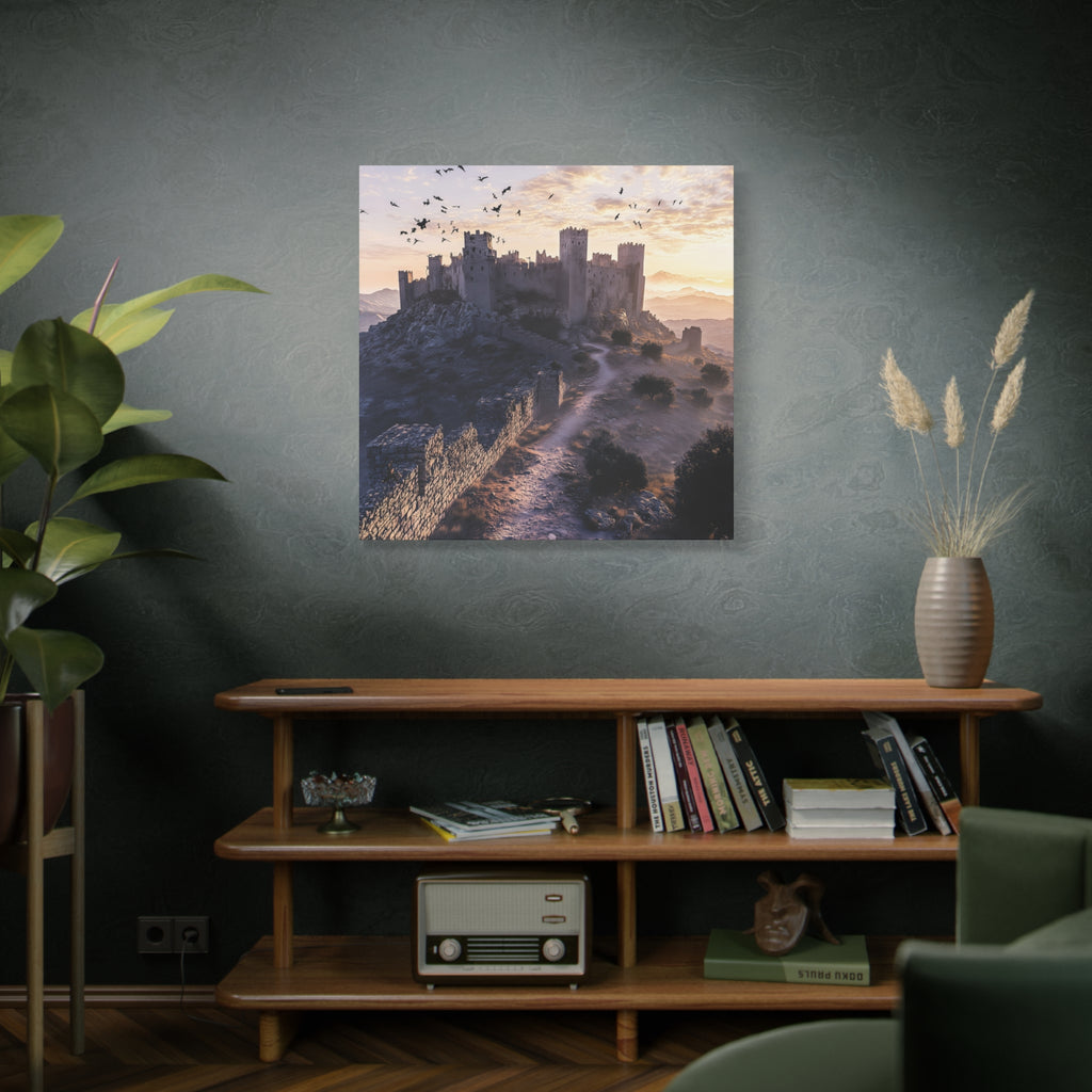Medieval Castle Canvas Wall Art