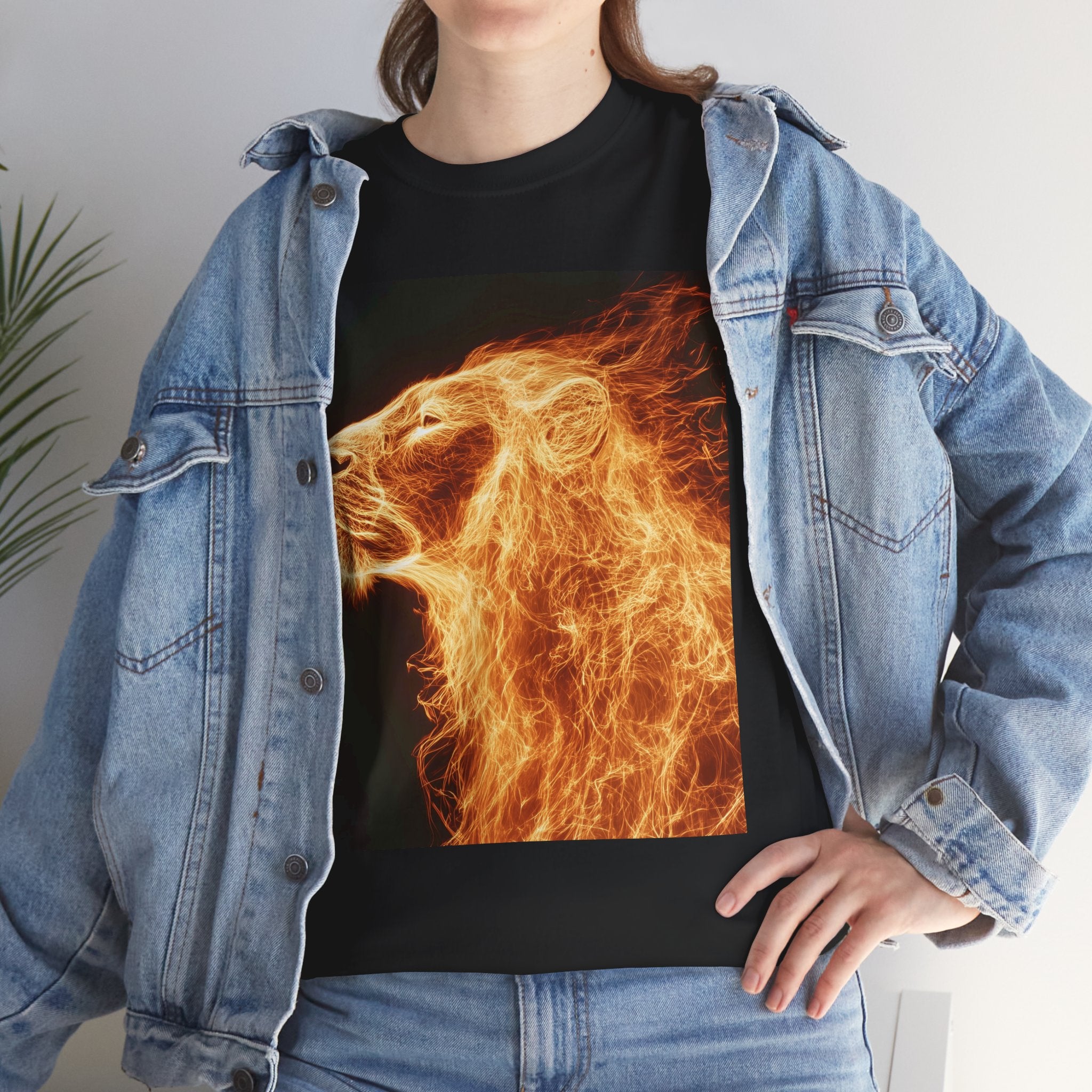 Fierce Flame Lion Tee