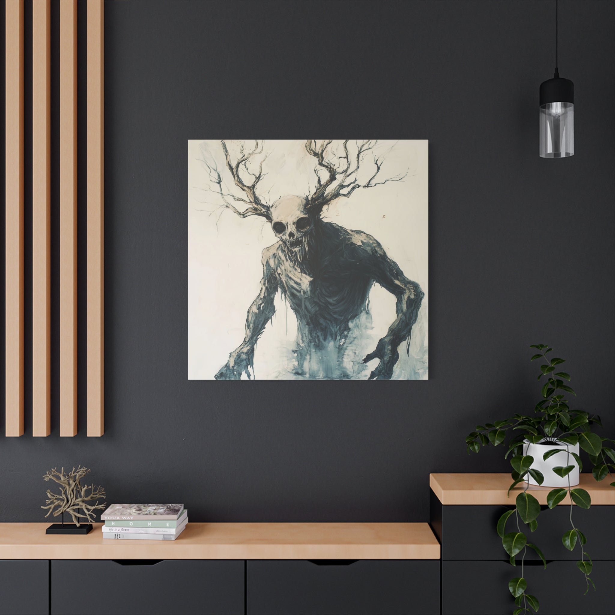 Wendigo Watches Canvas Art Print