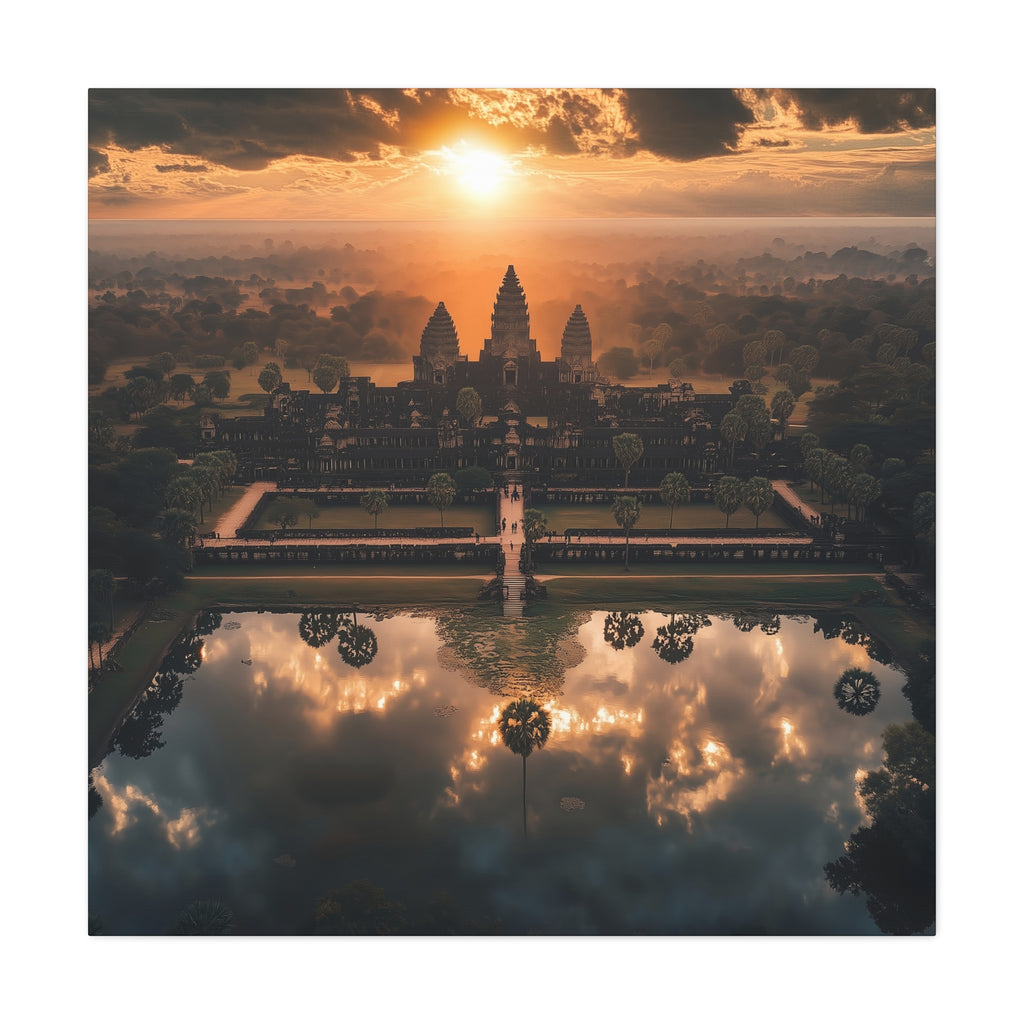 Majestic Sunrise Over Angkor Wat
